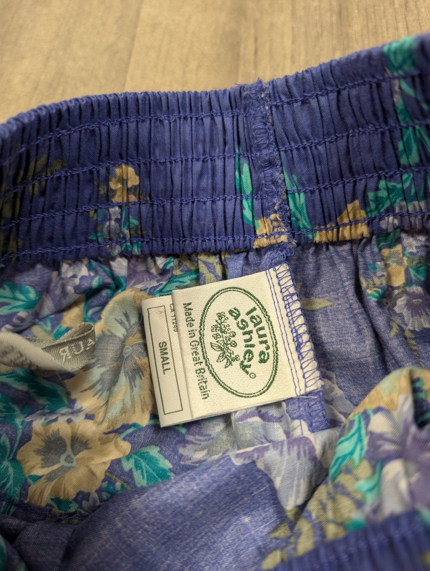 80s/90s Laura Ashley cotton floral skirt - XS/S