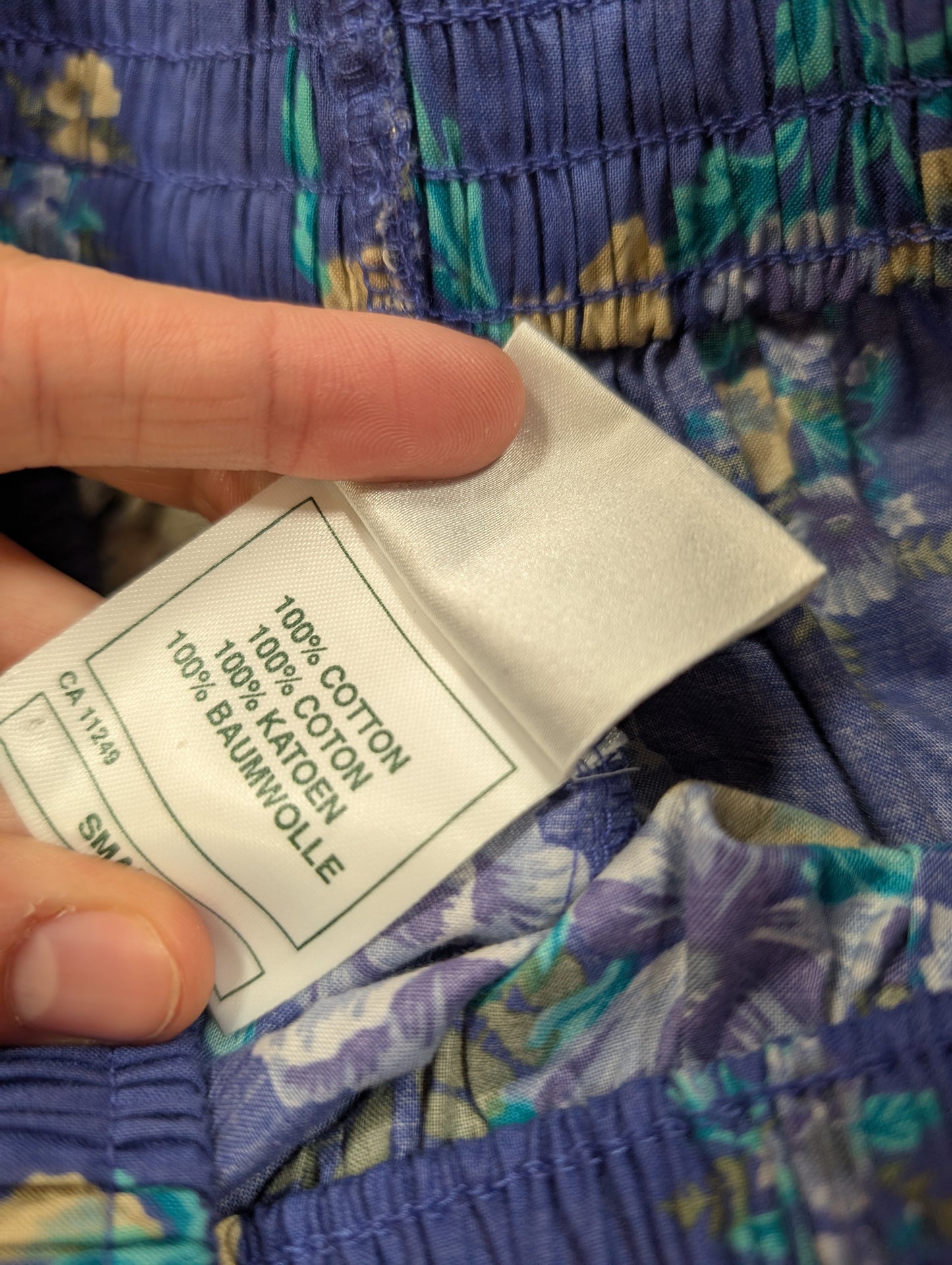 80s/90s Laura Ashley cotton floral skirt - XS/S