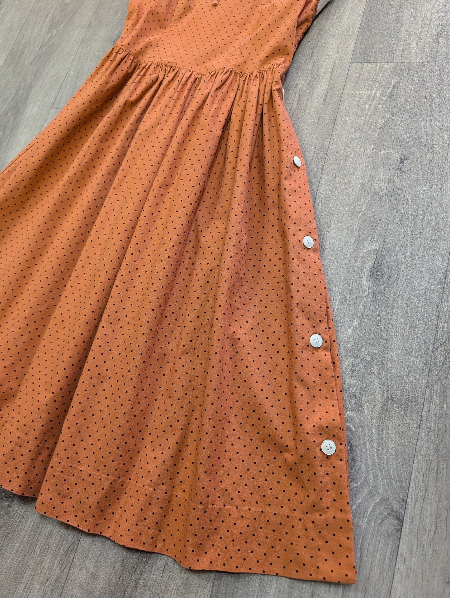 1980s BHS cotton dress - S/8/10