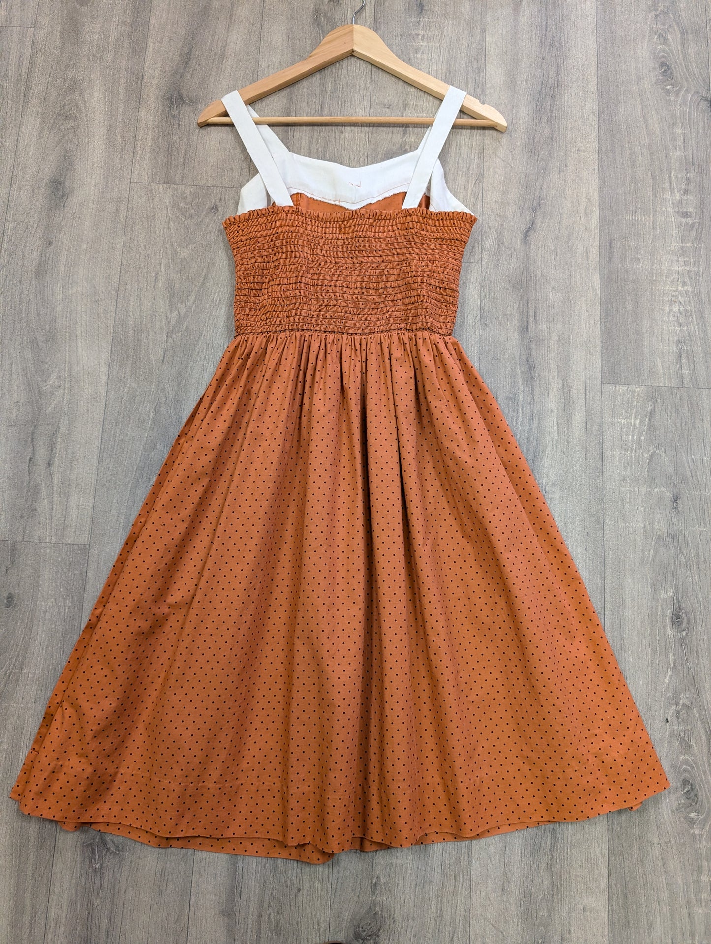 1980s BHS cotton dress - S/8/10