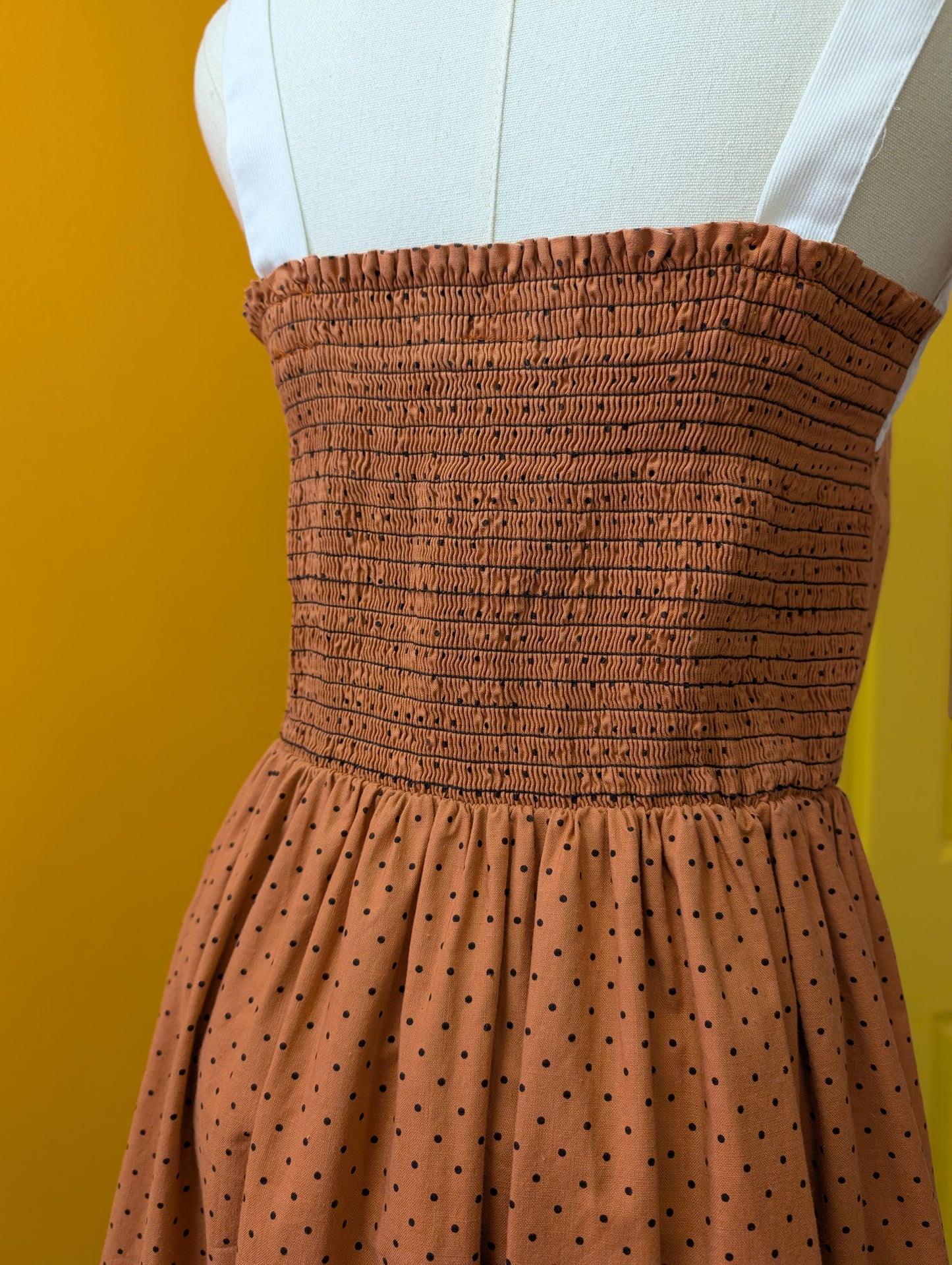 1980s BHS cotton dress - S/8/10