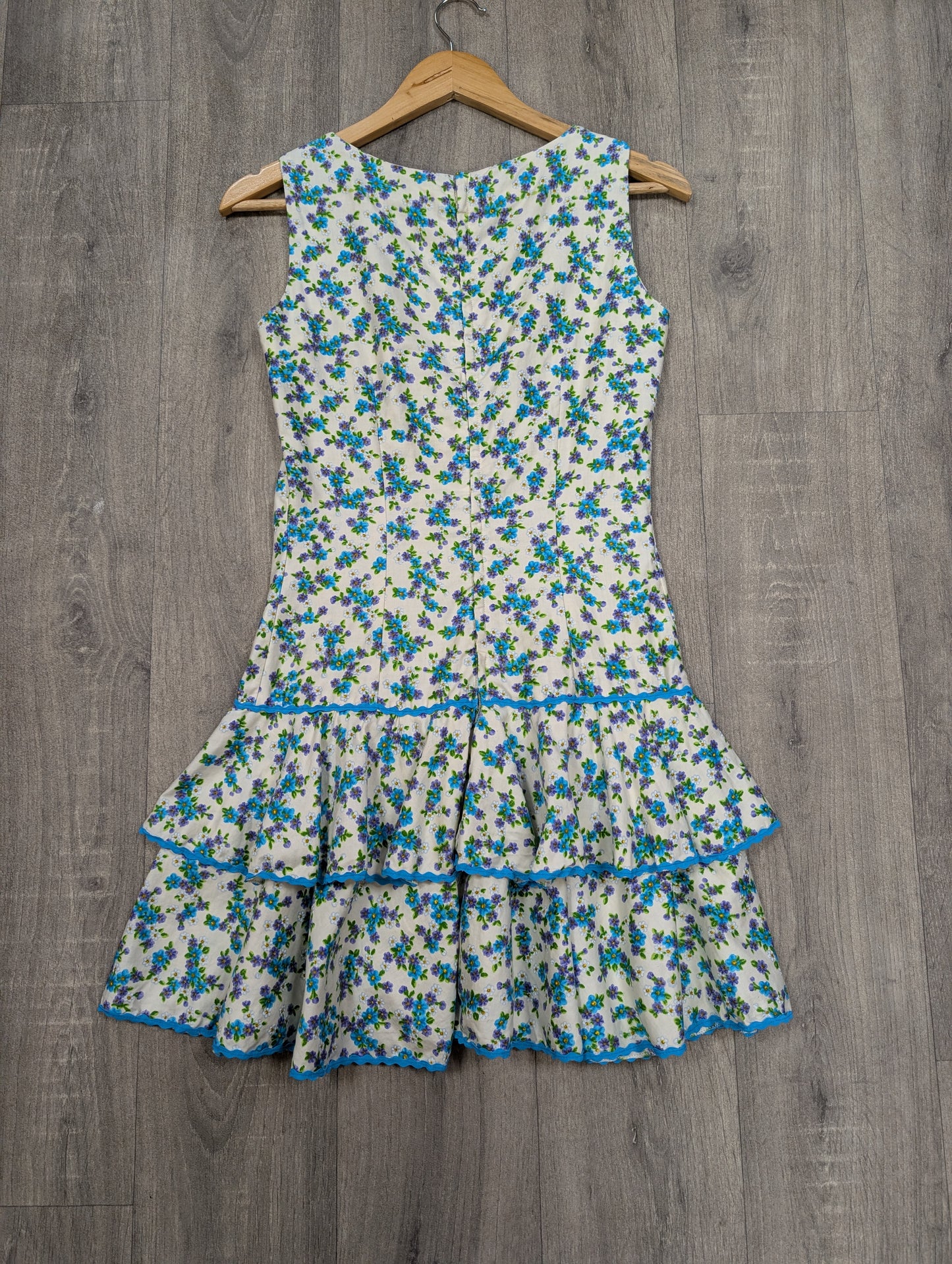 1960s Gina Fratini floral cotton mini dress - XS/6/8