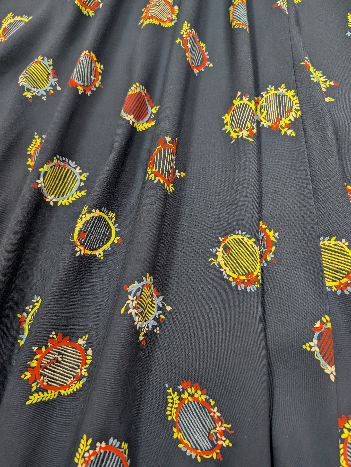 1970s Ossie Clark for Radley sold at Fenwick Celia Birtwell print maxi dress - XS/S/6/8