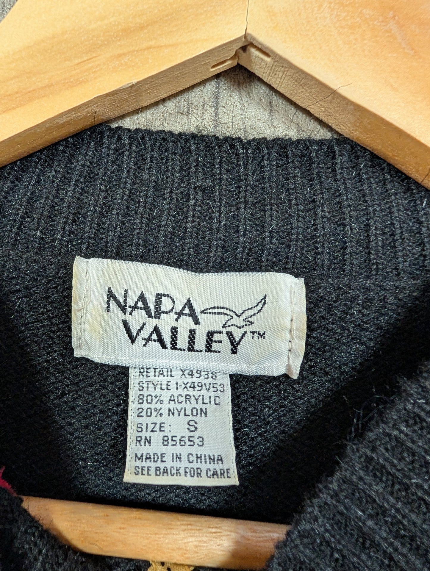 80s/90s Napa Valley jumper - S/M