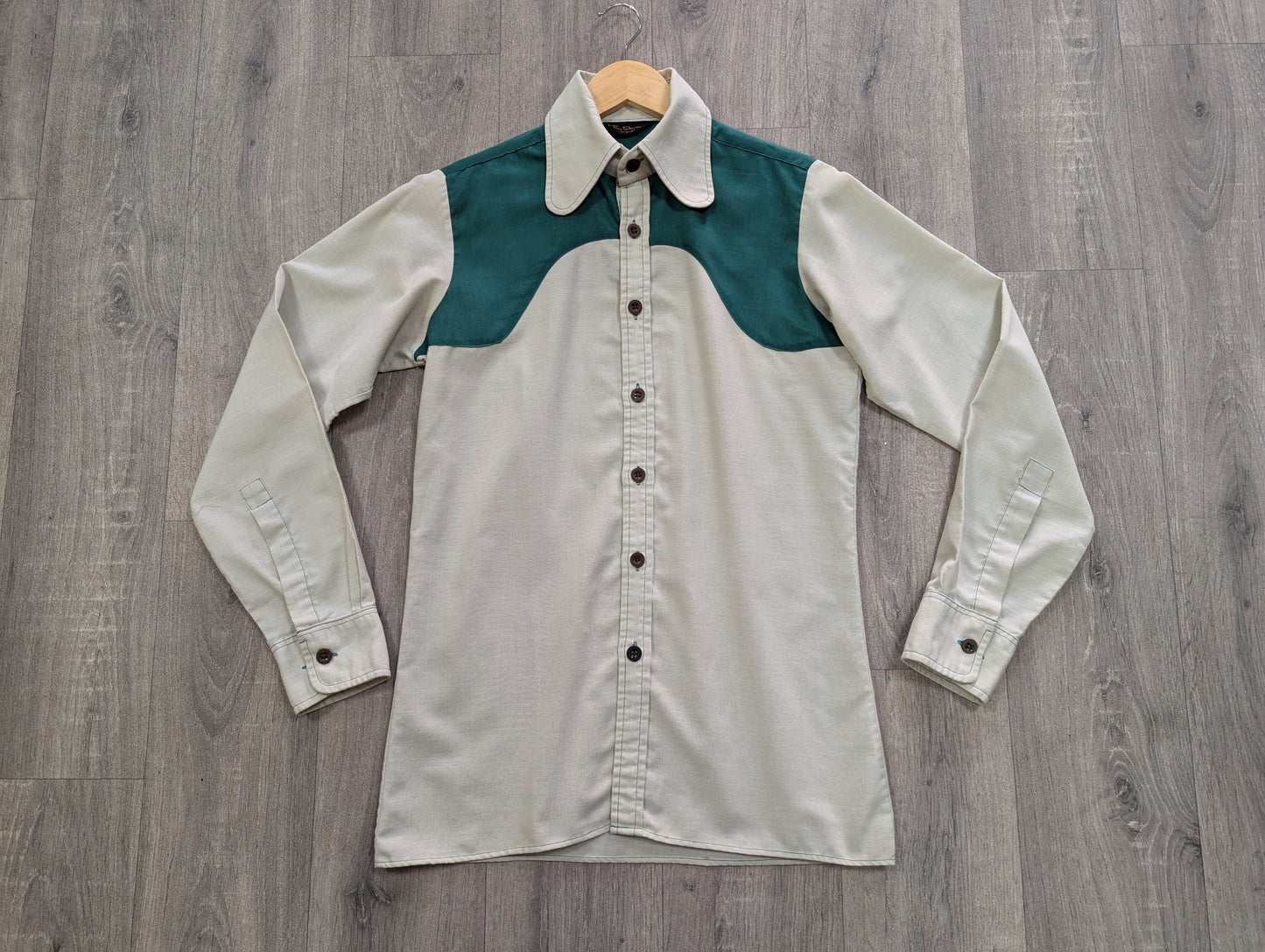 1970s Ben Sherman beagle collar shirt