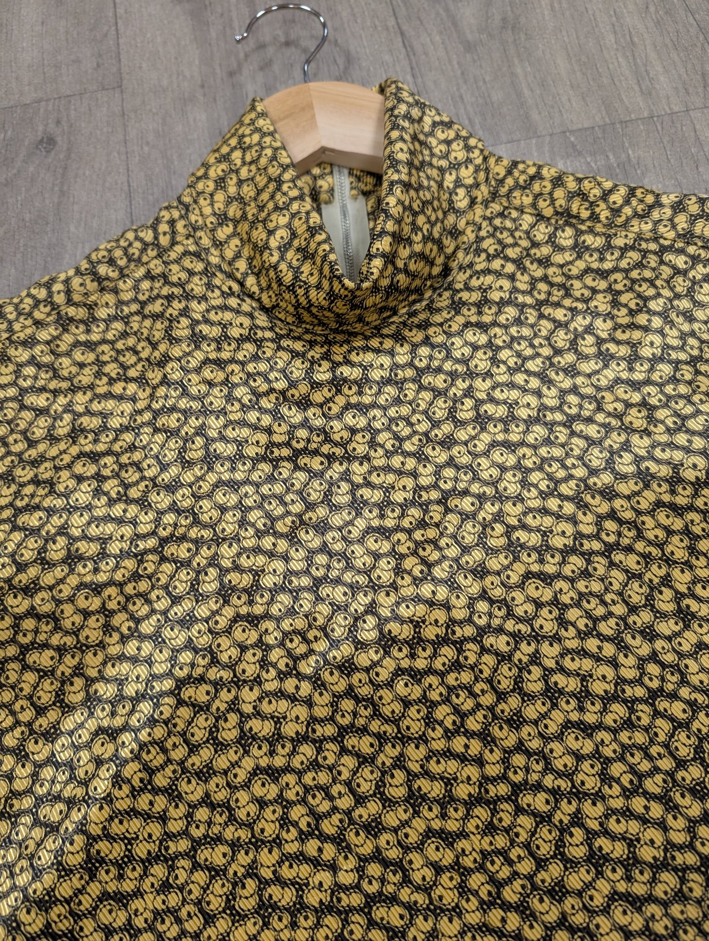 Incredible 1960s Mr Fish roll neck top