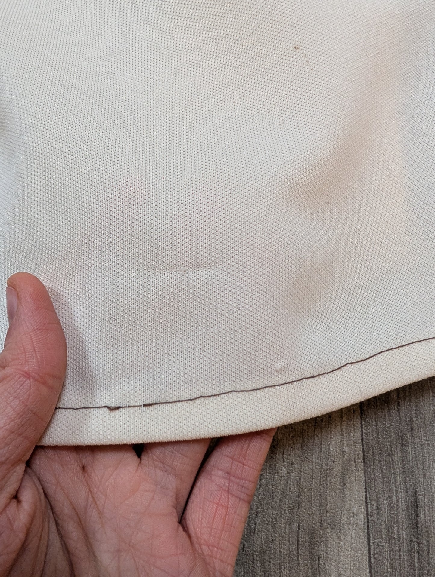 1970s brown & white swirl maxi dress - S/8