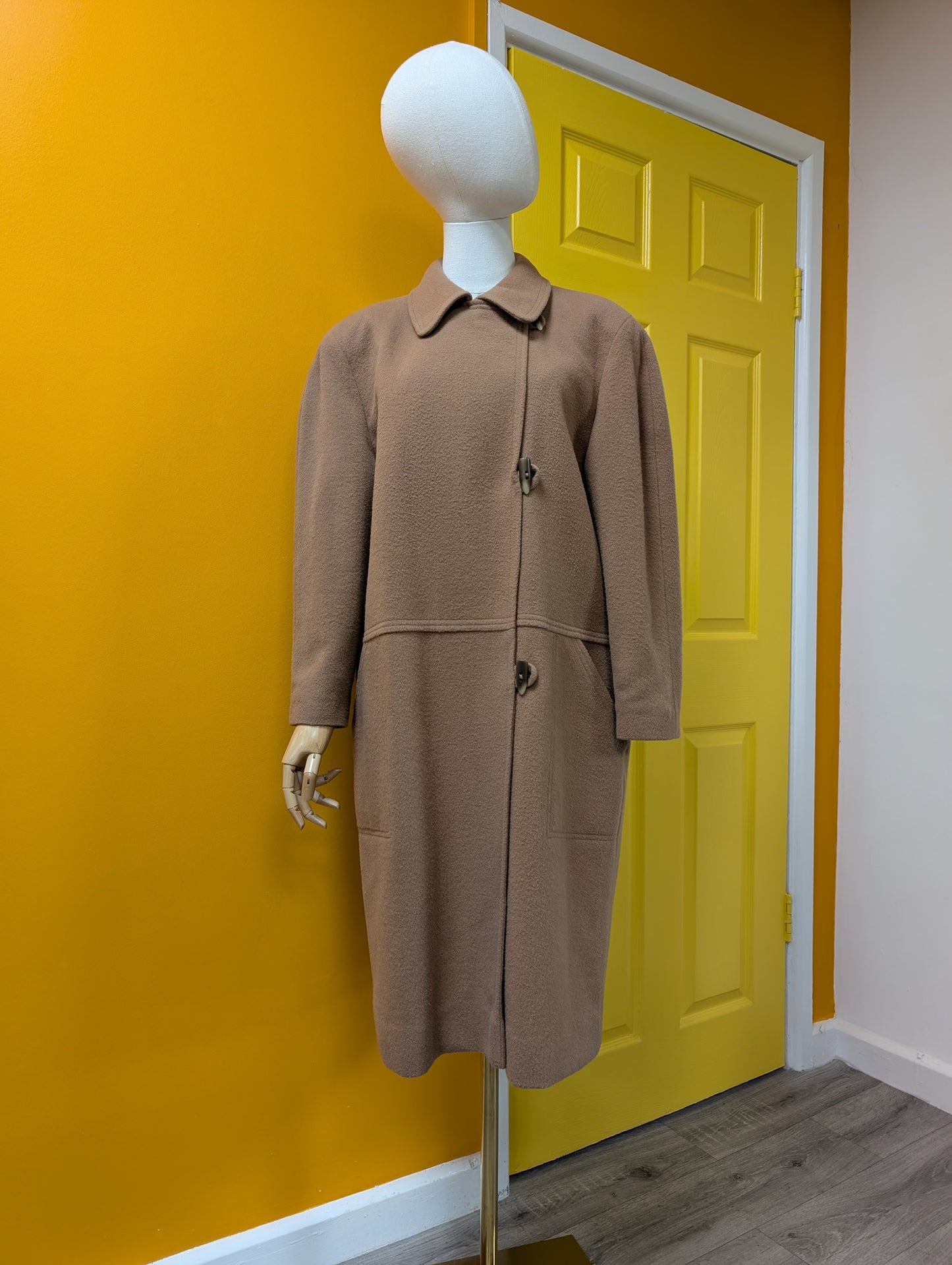 80s/90s Eastex wool blend coat - M/L