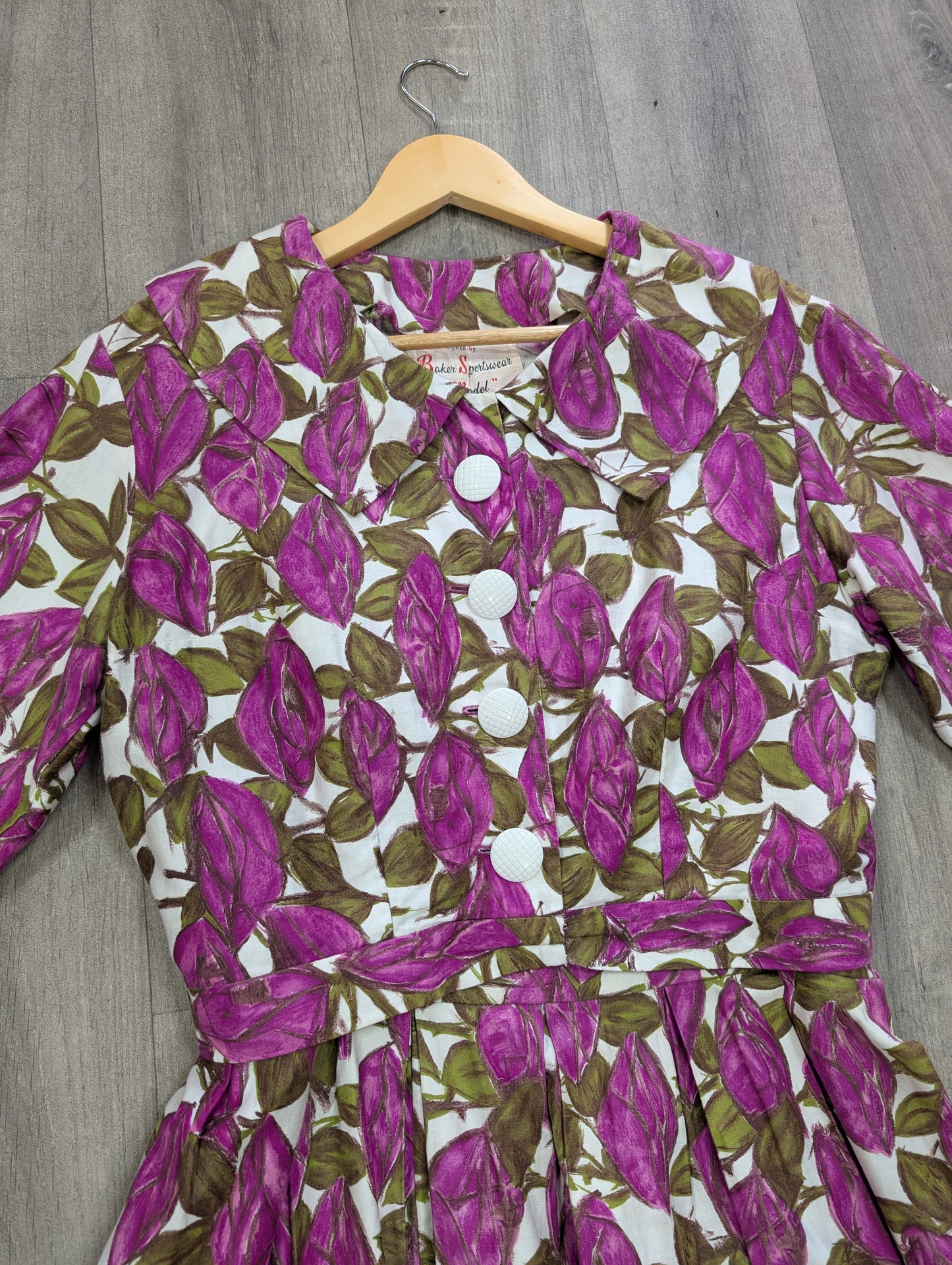 1950s Baker Sportswear dress and jacket