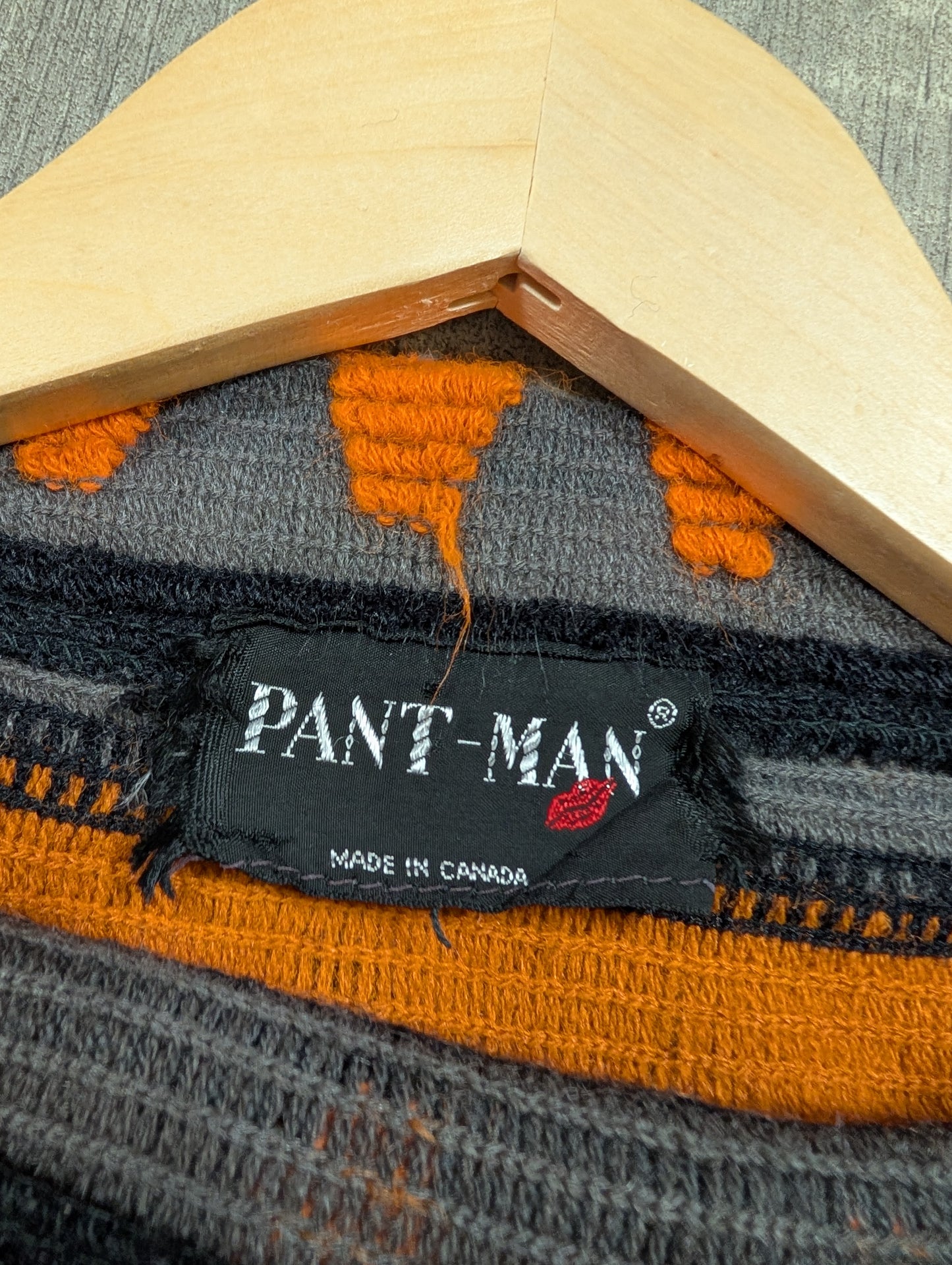 1960s Pant-Man textured jumper