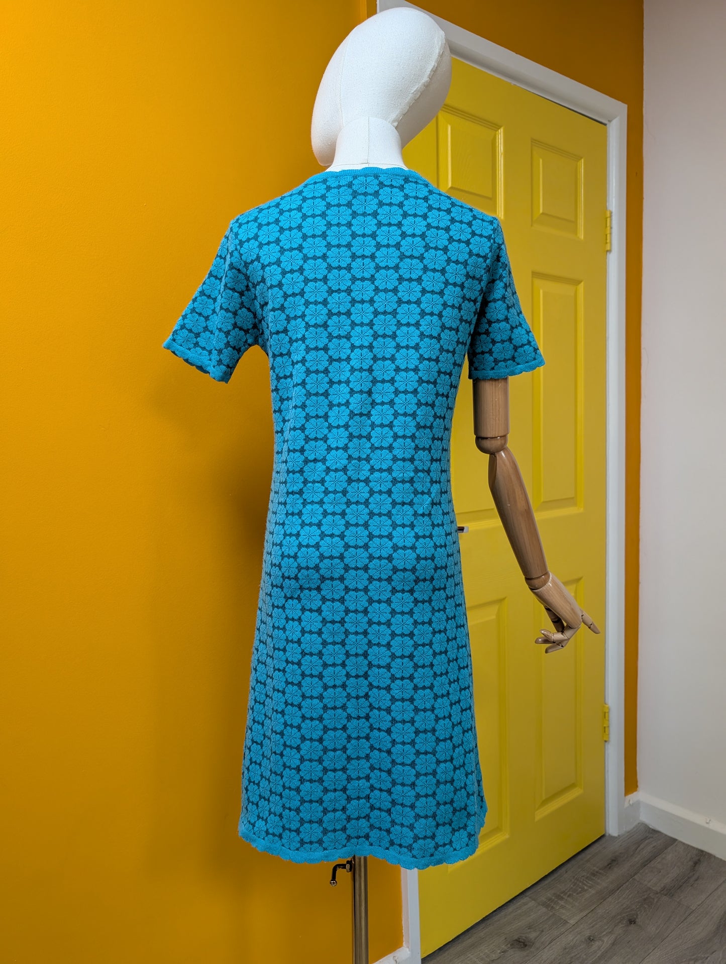 1960s St Michael Orlon & Antron dress - S/8/10