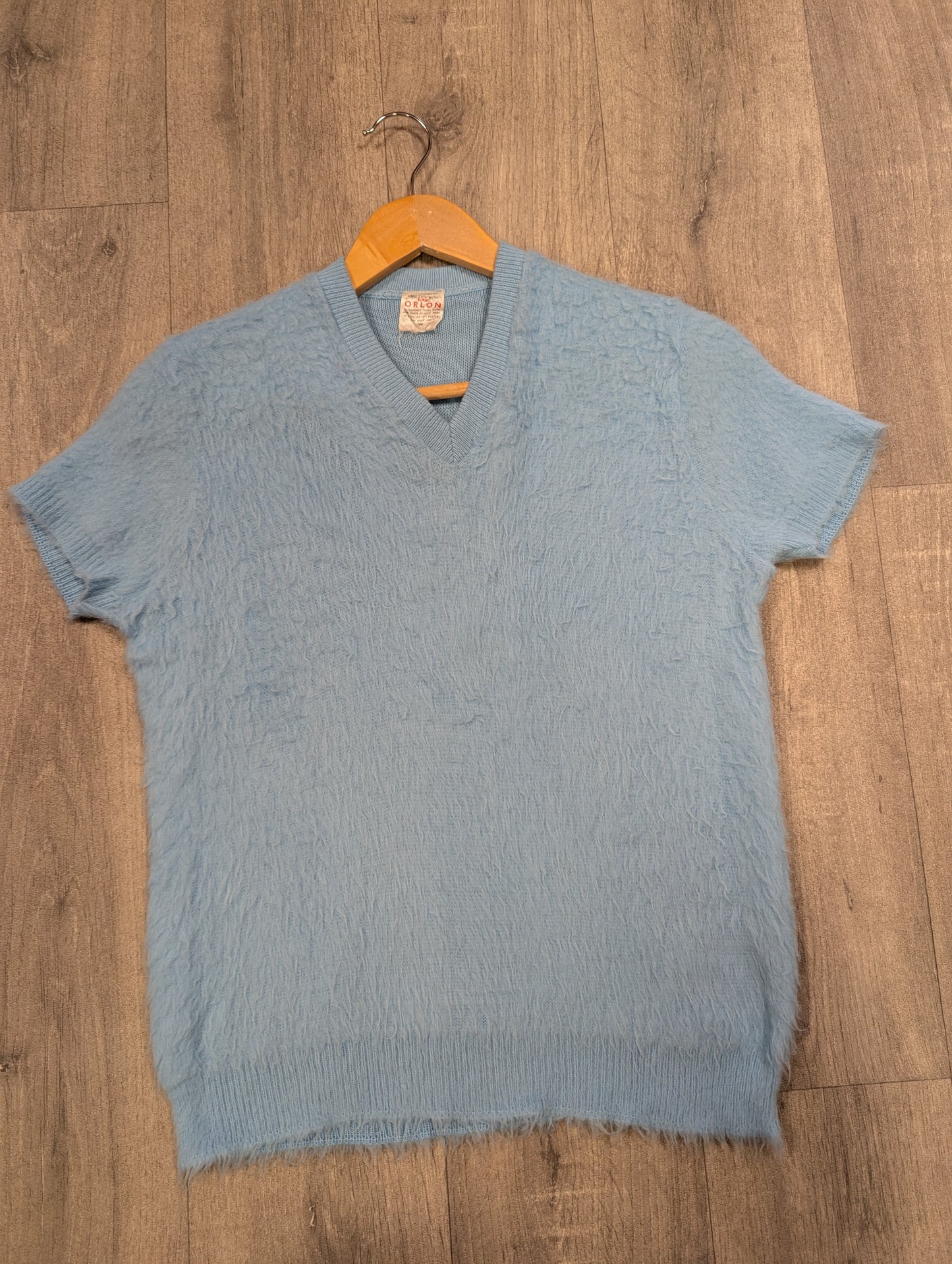 1960s turbo orlon fluffy fuzzy top/jumper - S/M