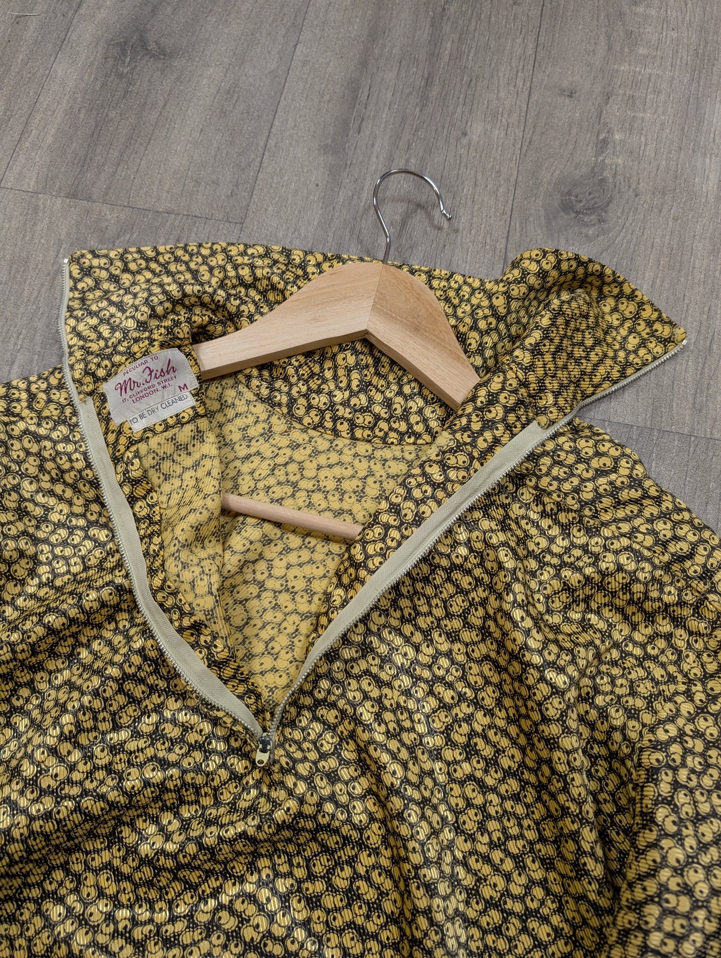 Incredible 1960s Mr Fish roll neck top