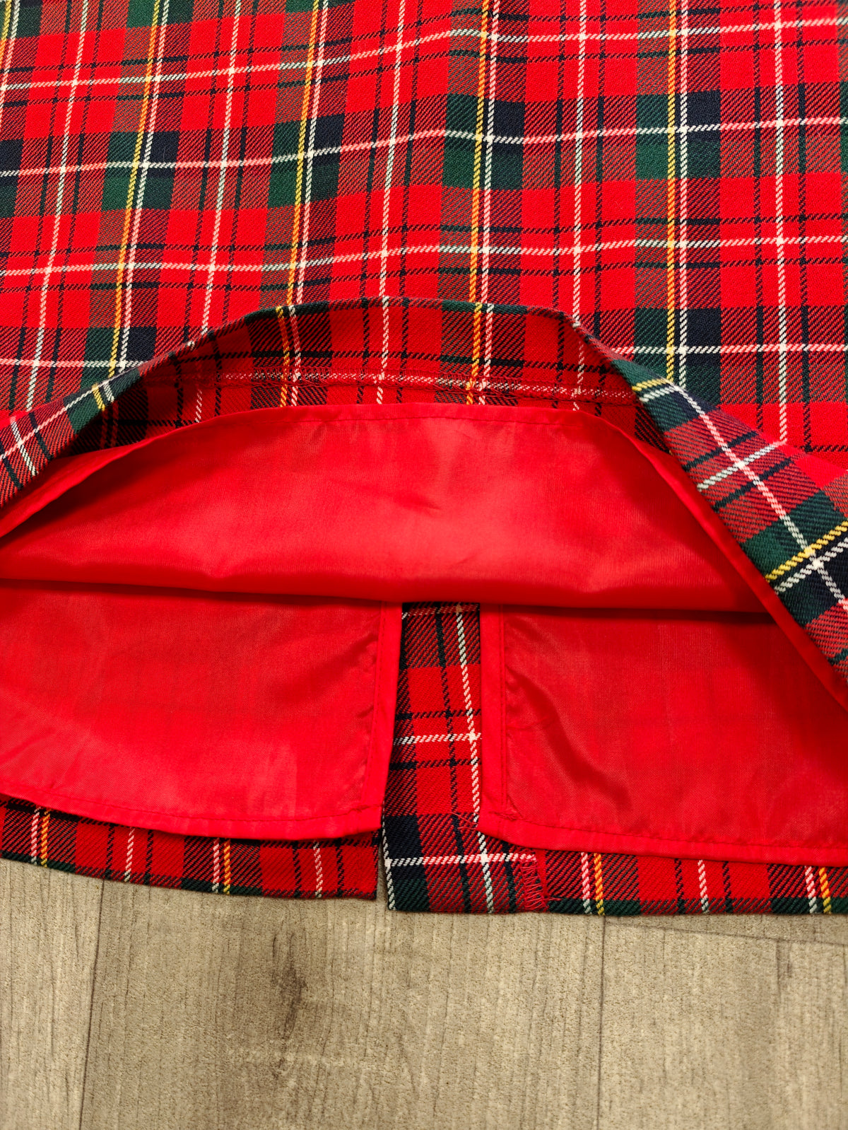 1980s St Michael tartan skirt - 31" waist