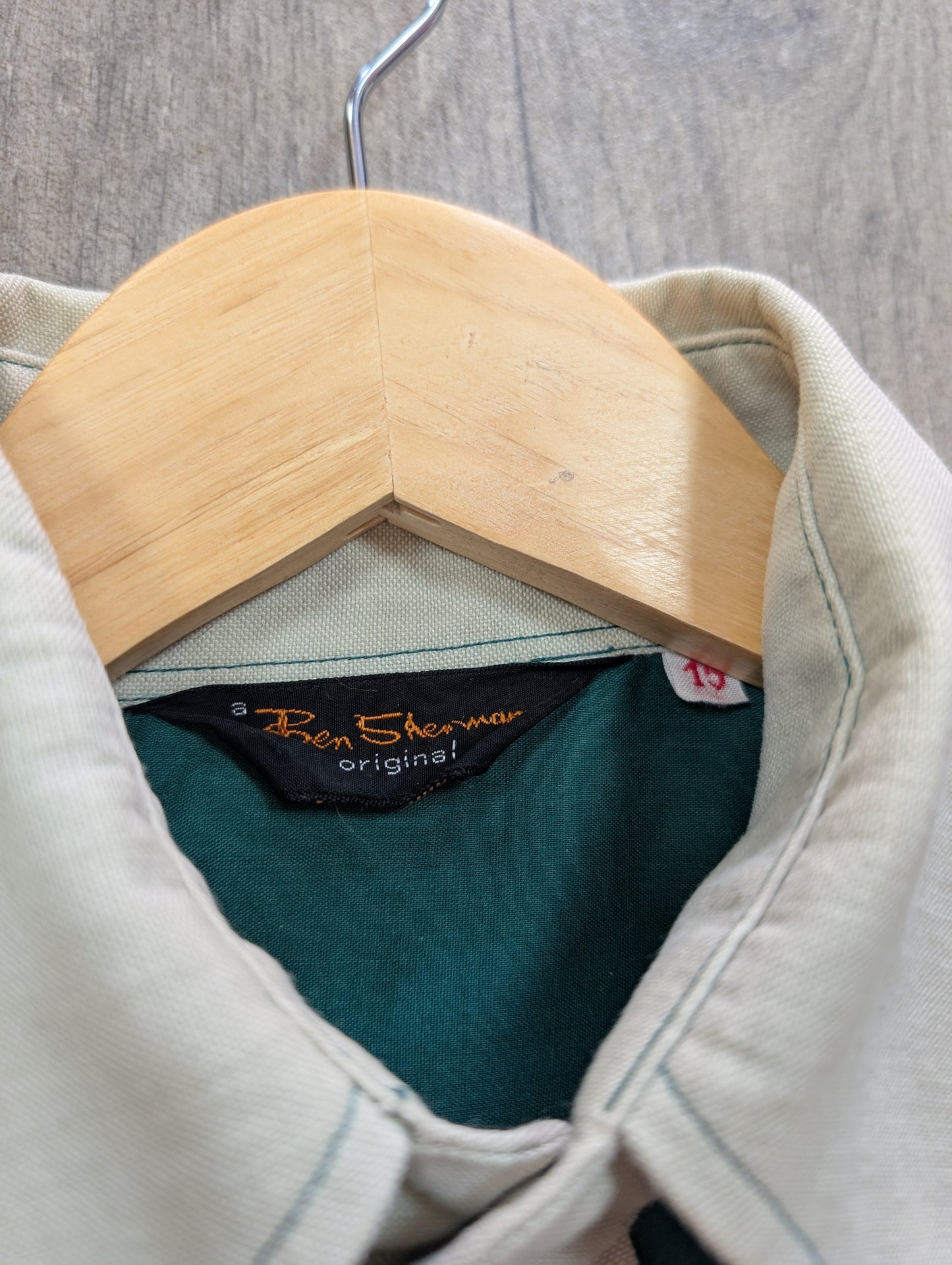 1970s Ben Sherman beagle collar shirt
