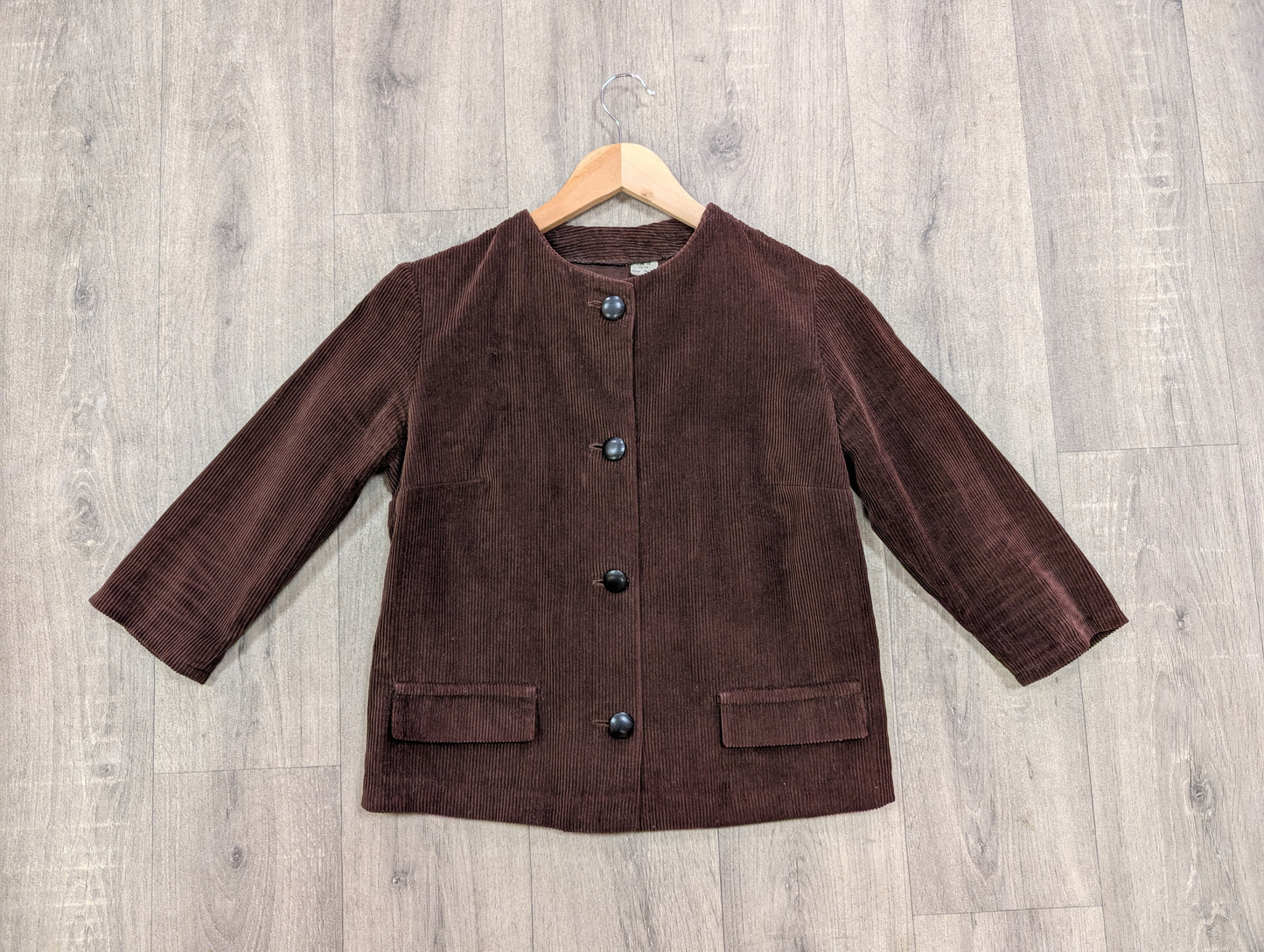 1960s brown corduroy jacket - S