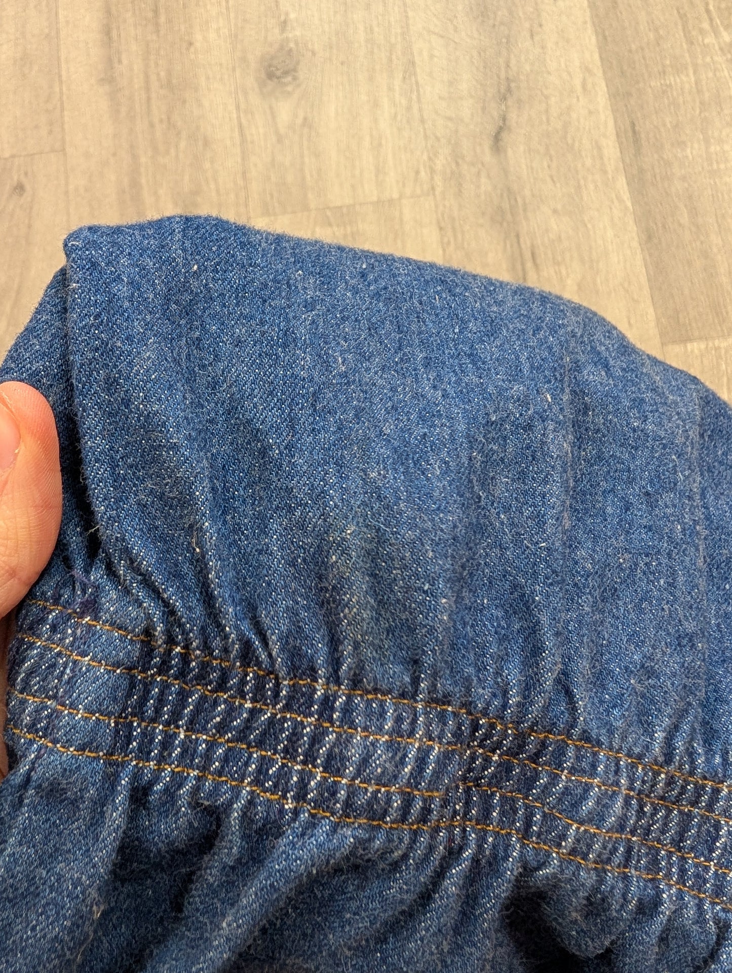 1970s Lee Cooper denim shirt - 10/12