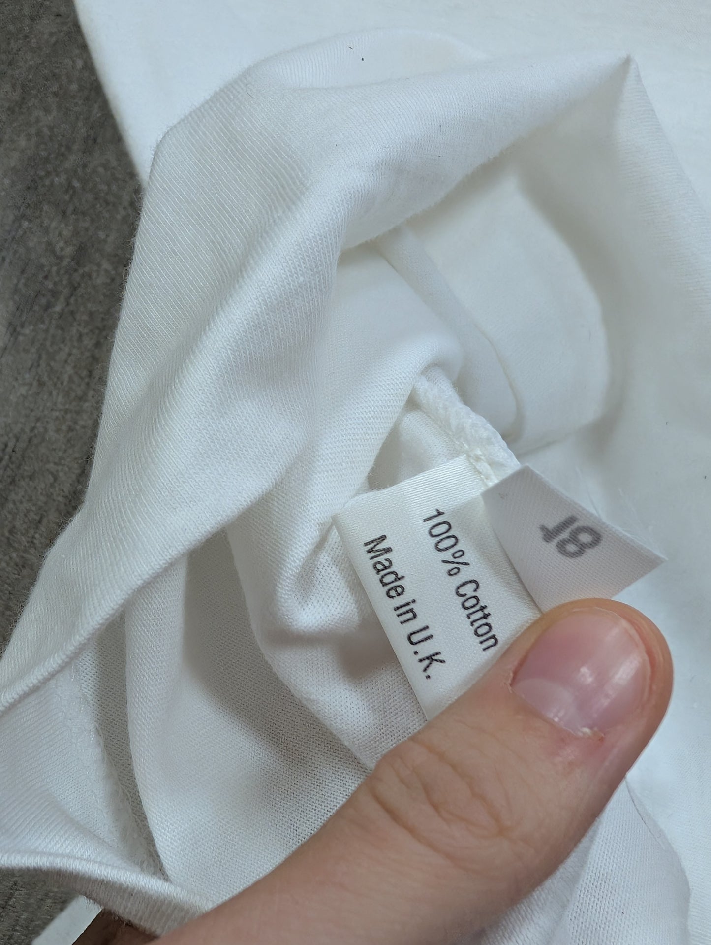 1980s Fred Perry white cotton polo shirt - XS/S