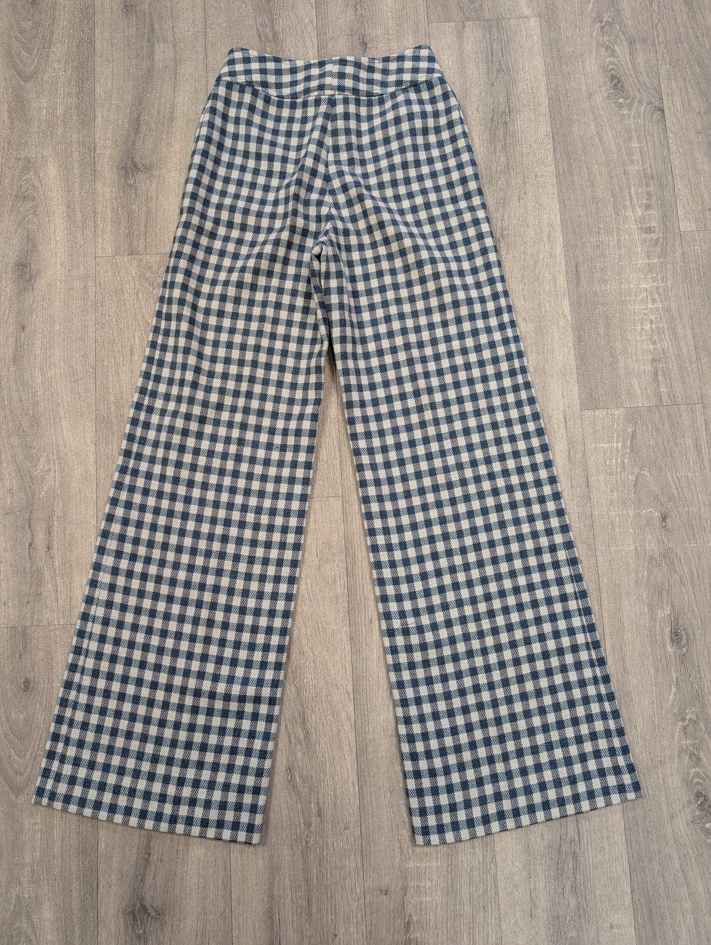 1970s wool blend flares - 24" waist