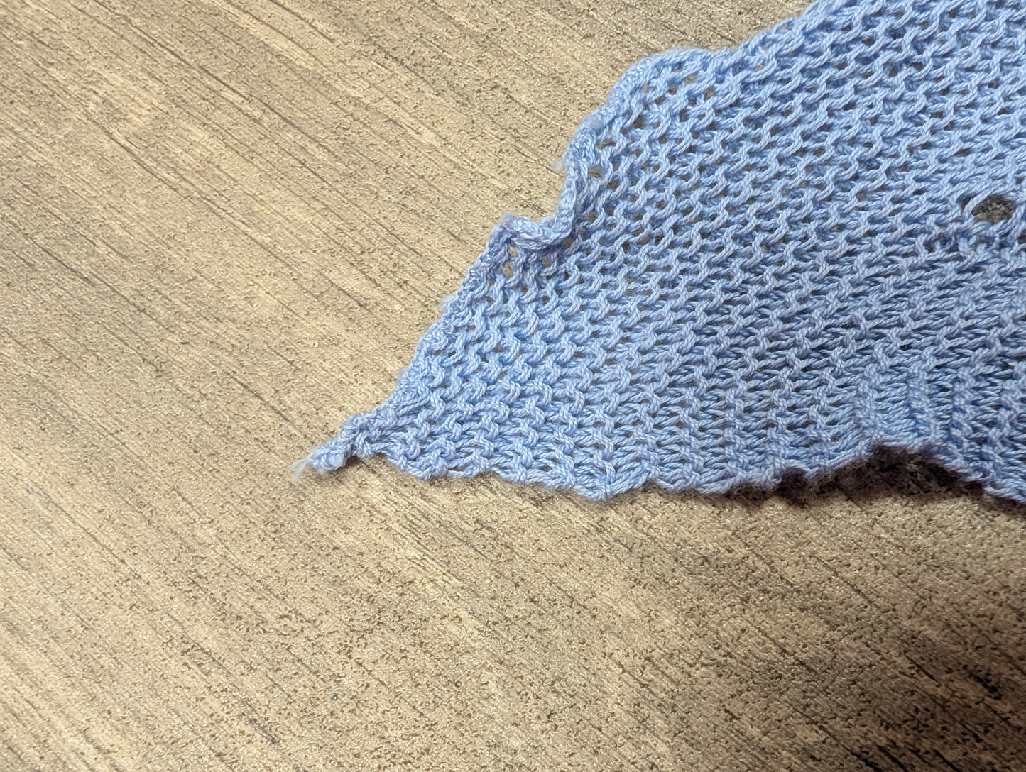 80s/90s Laura Ashley light blue cotton shawl/scarf