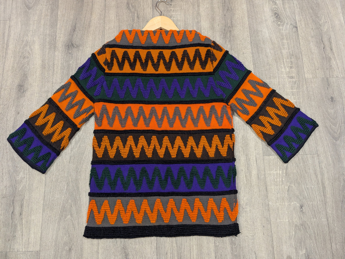 1960s Pant-Man textured jumper