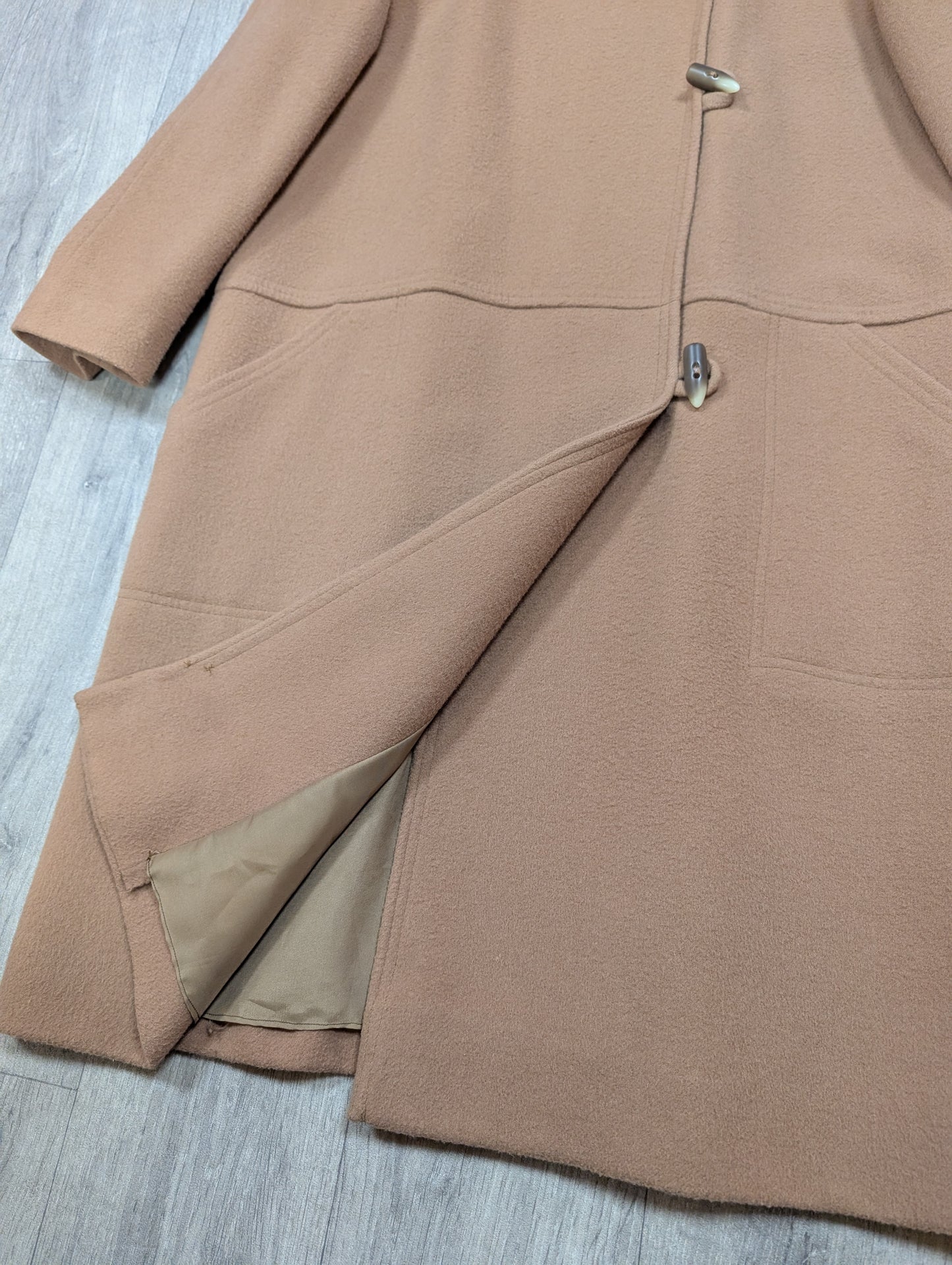 80s/90s Eastex wool blend coat - M/L