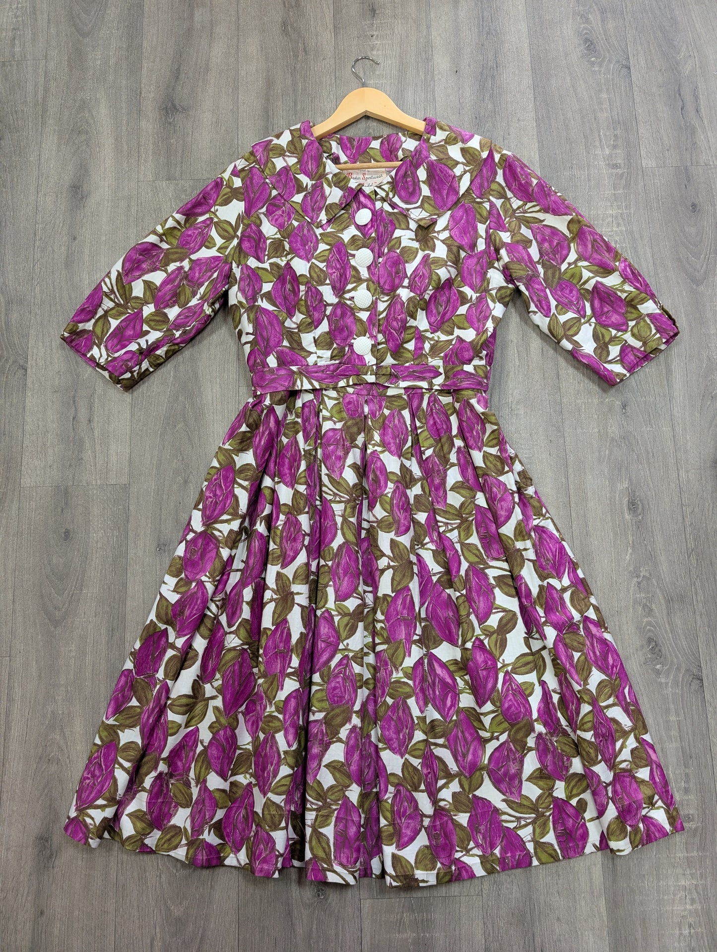 1950s Baker Sportswear dress and jacket