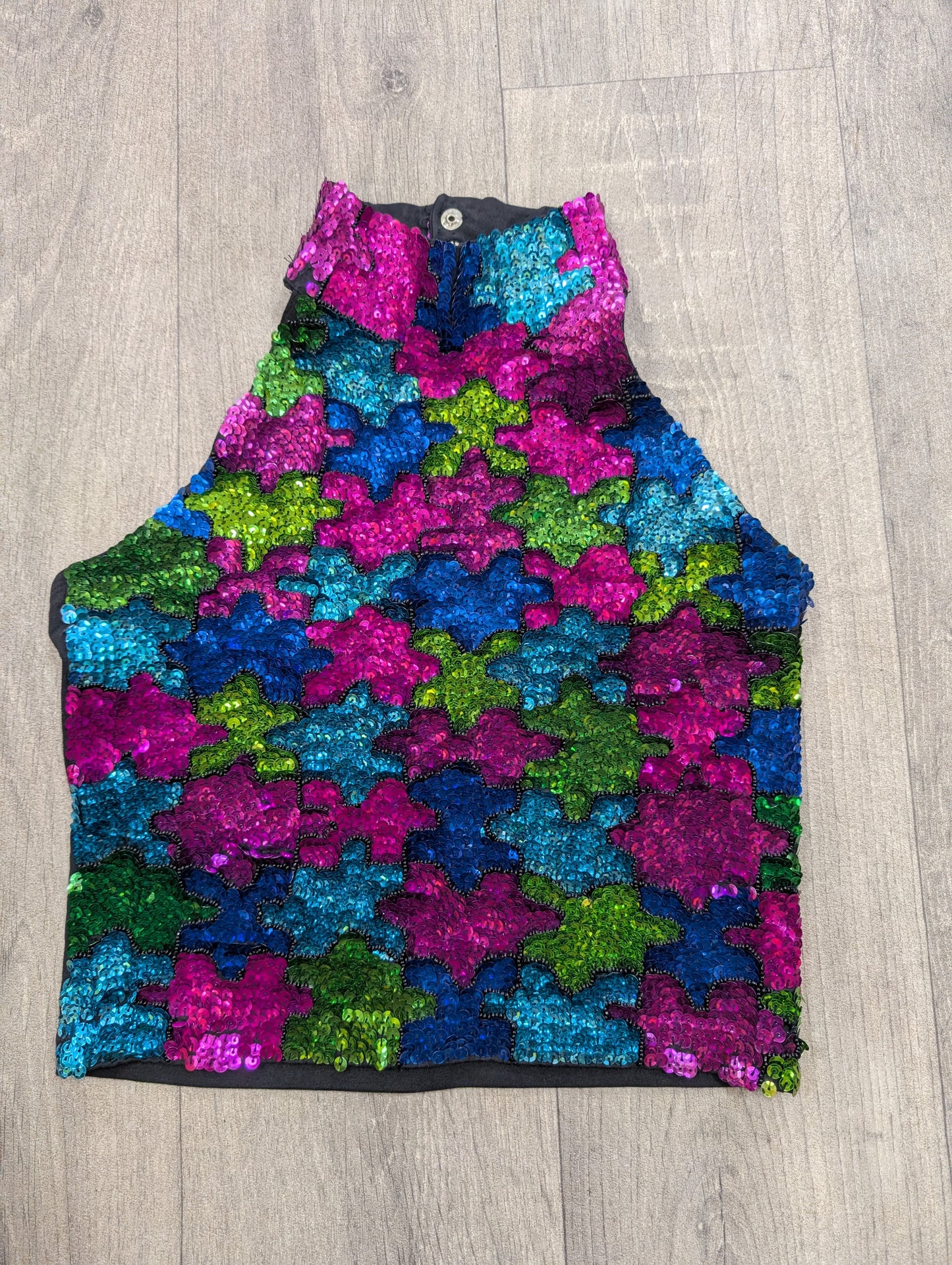 Y2K Topshop sequin top - XS