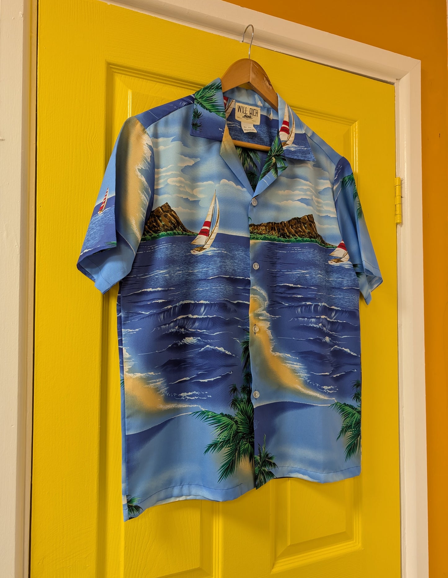 Will Rich novelty print Hawaiian shirt