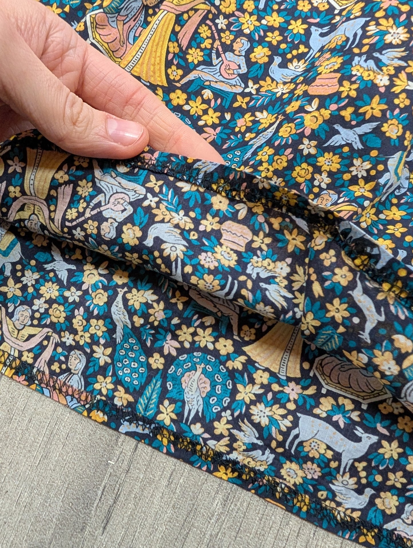 Liberty 'Dancing Ladies' print dress - M/L