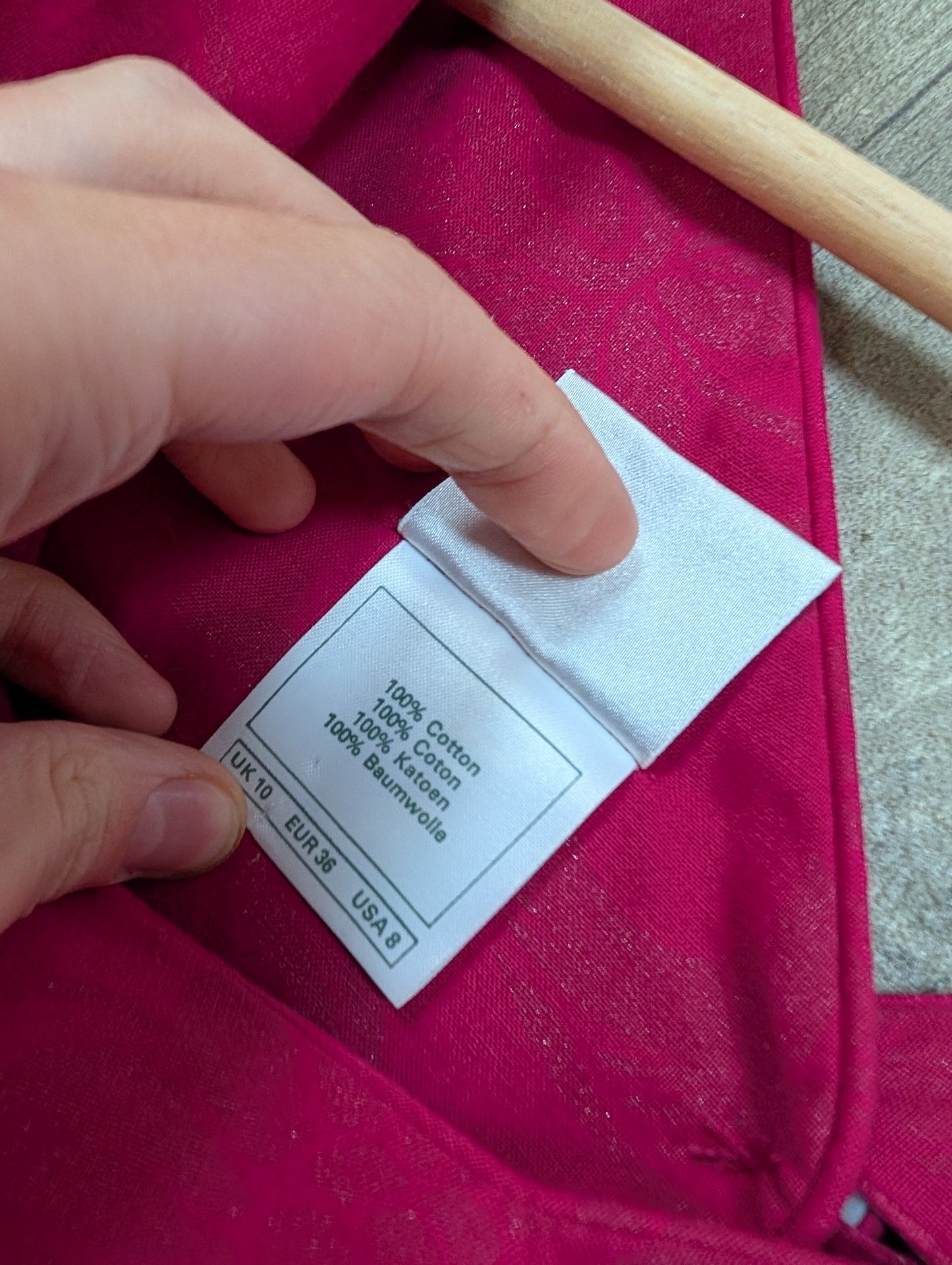 1980s Laura Ashley pink dress - S/8