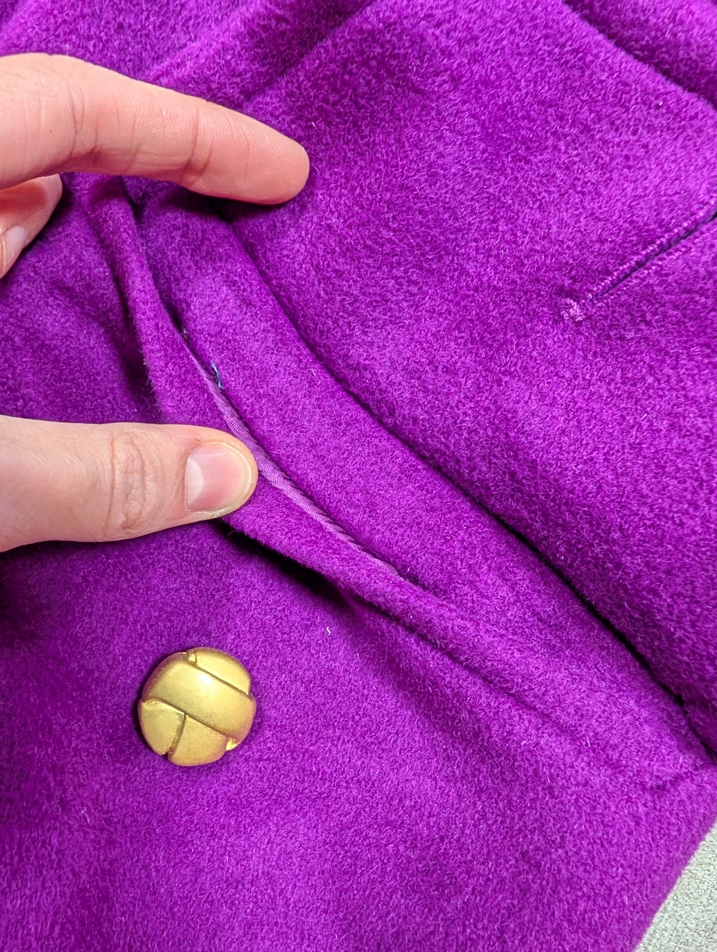 Glorious 1980s Windsmoor wrap coat