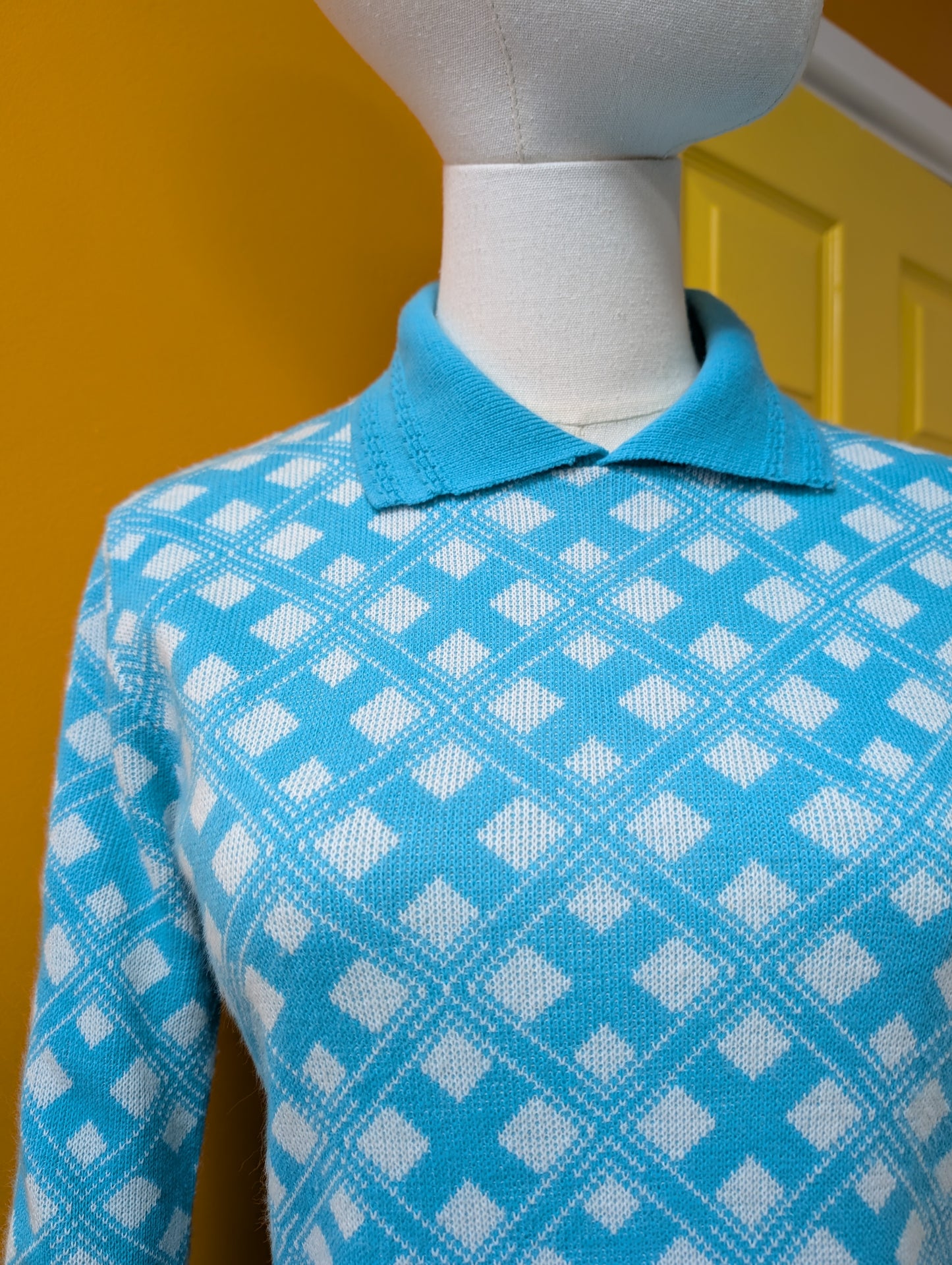 1960s Courtelle dress - S/10