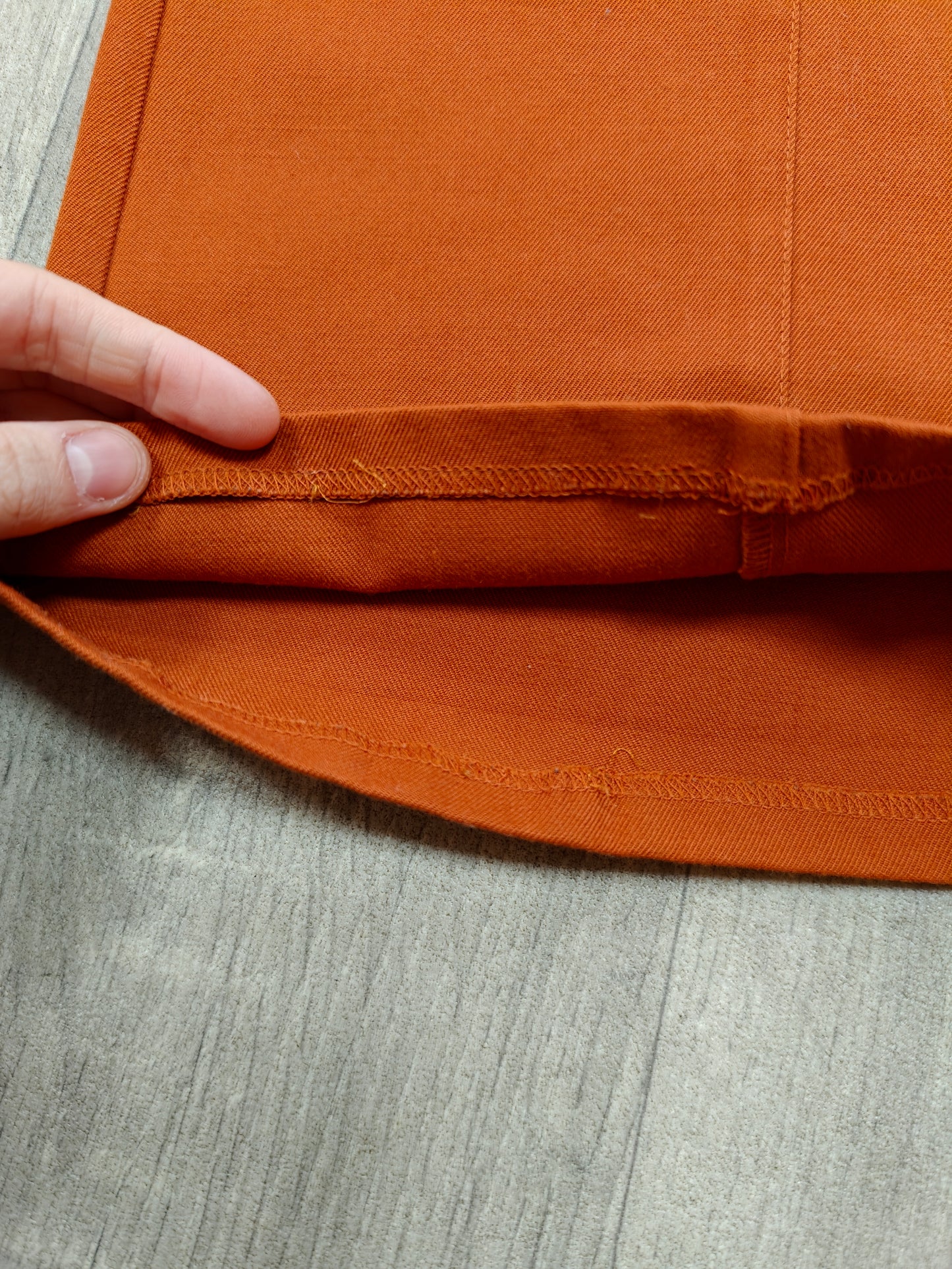 1970s St Michael button front flares - 26" waist