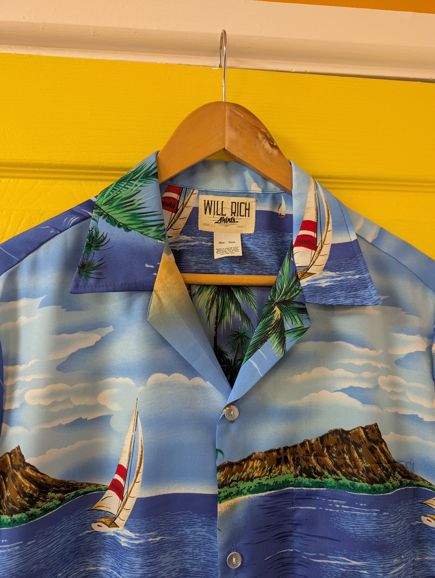 Will Rich novelty print Hawaiian shirt