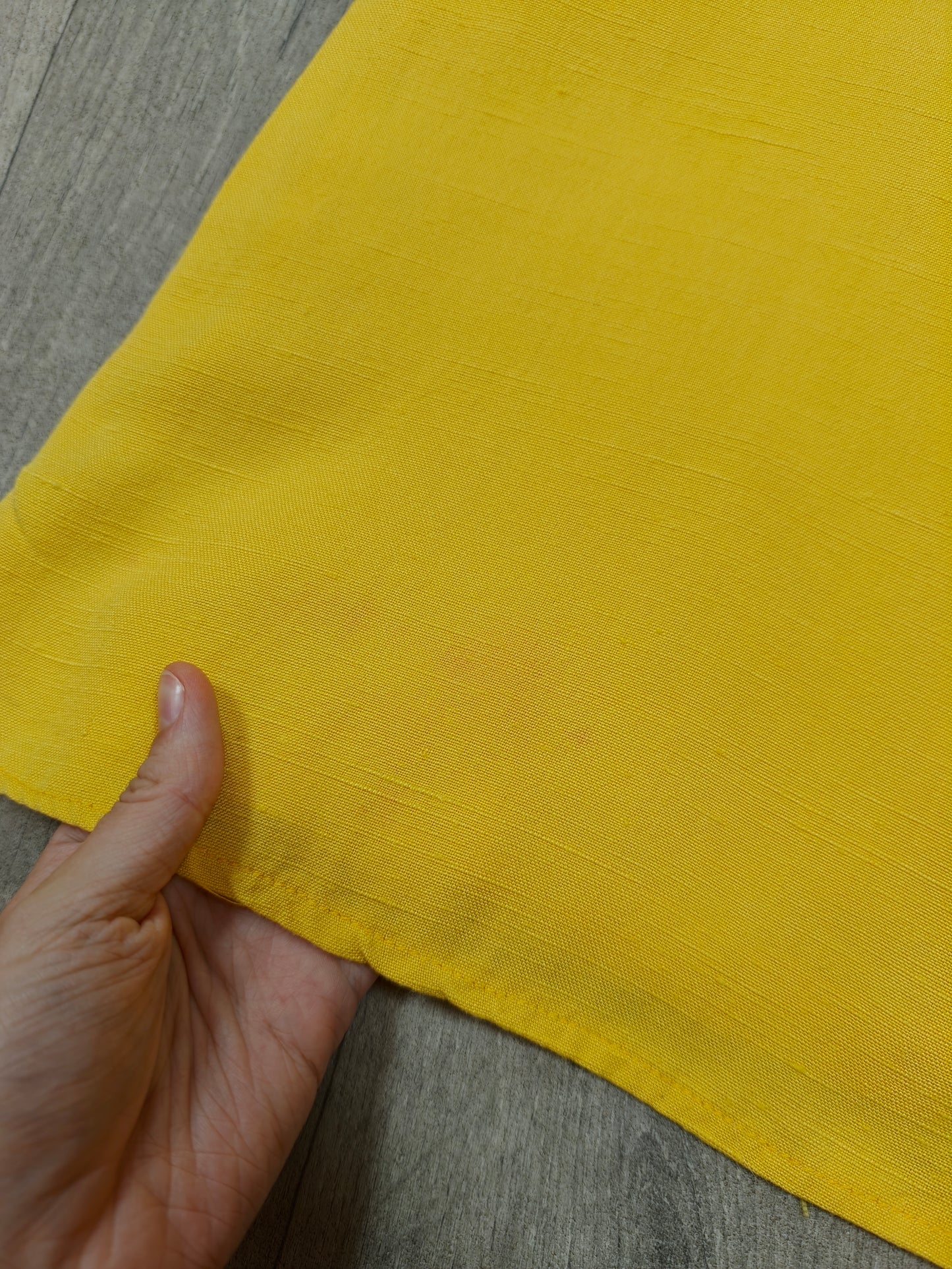 1970s yellow mini dress - S/10