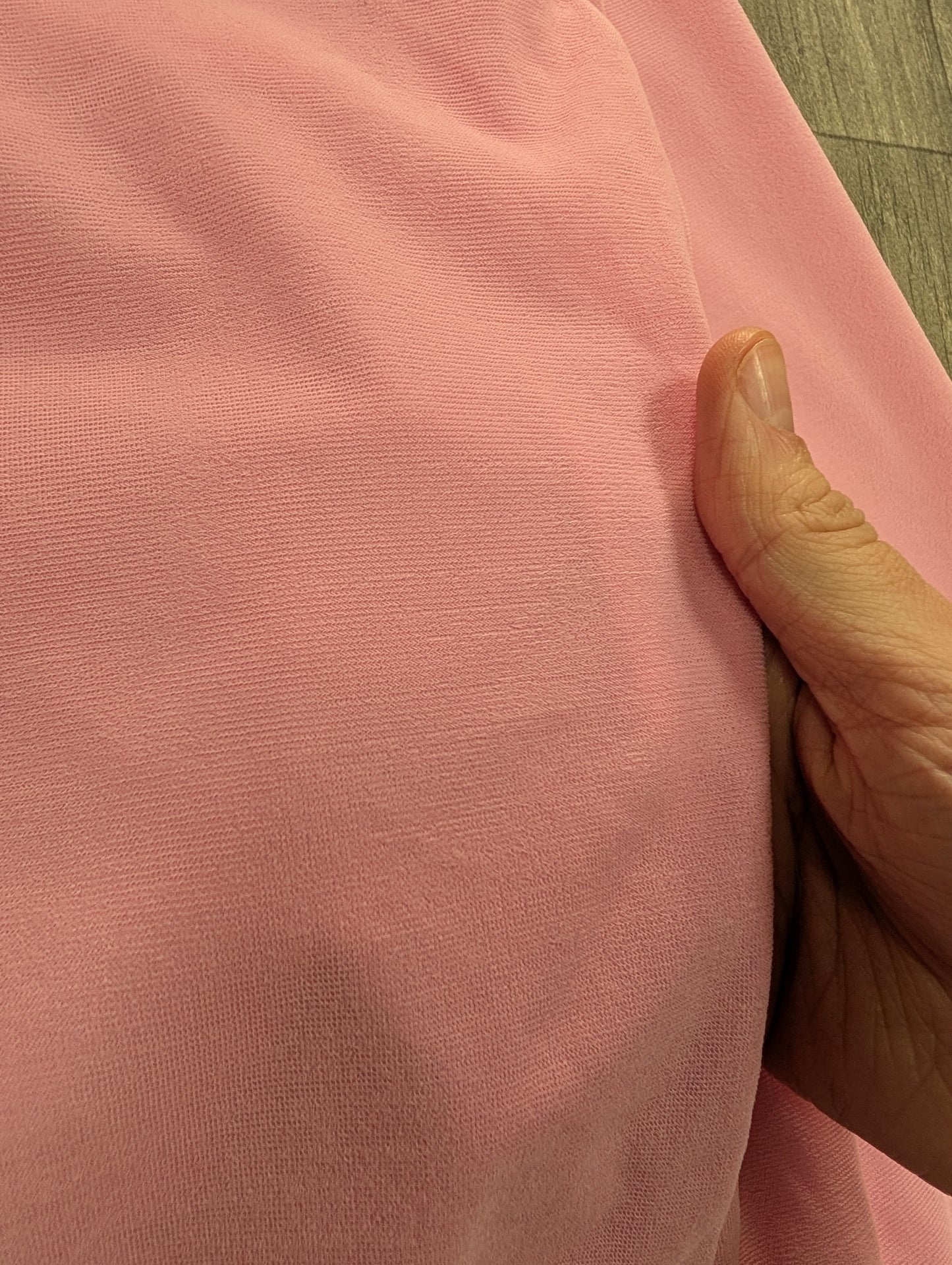 60s/70s Brentford's pink pussy bow blouse - M