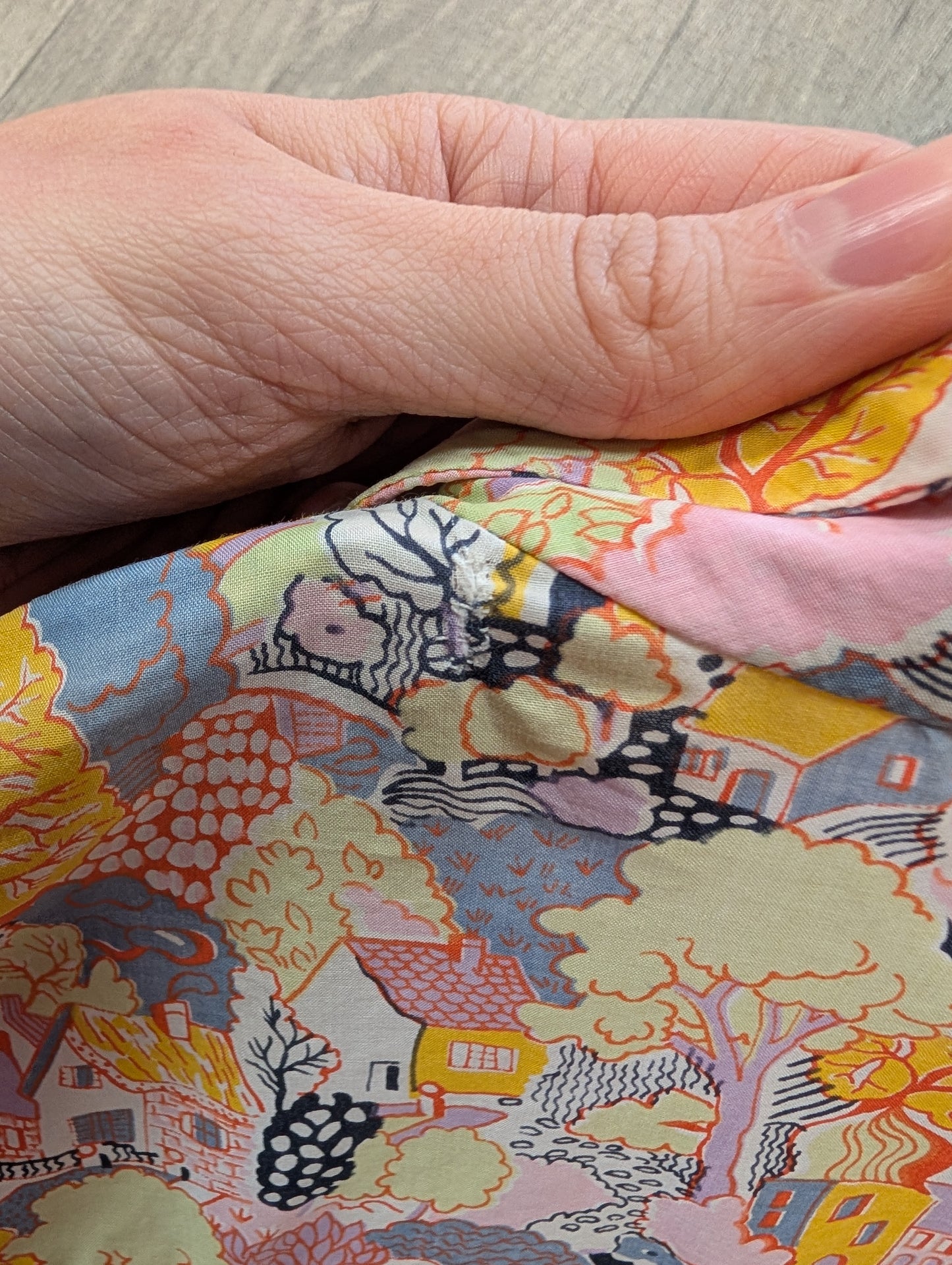 Liberty Heath View print shirt - M