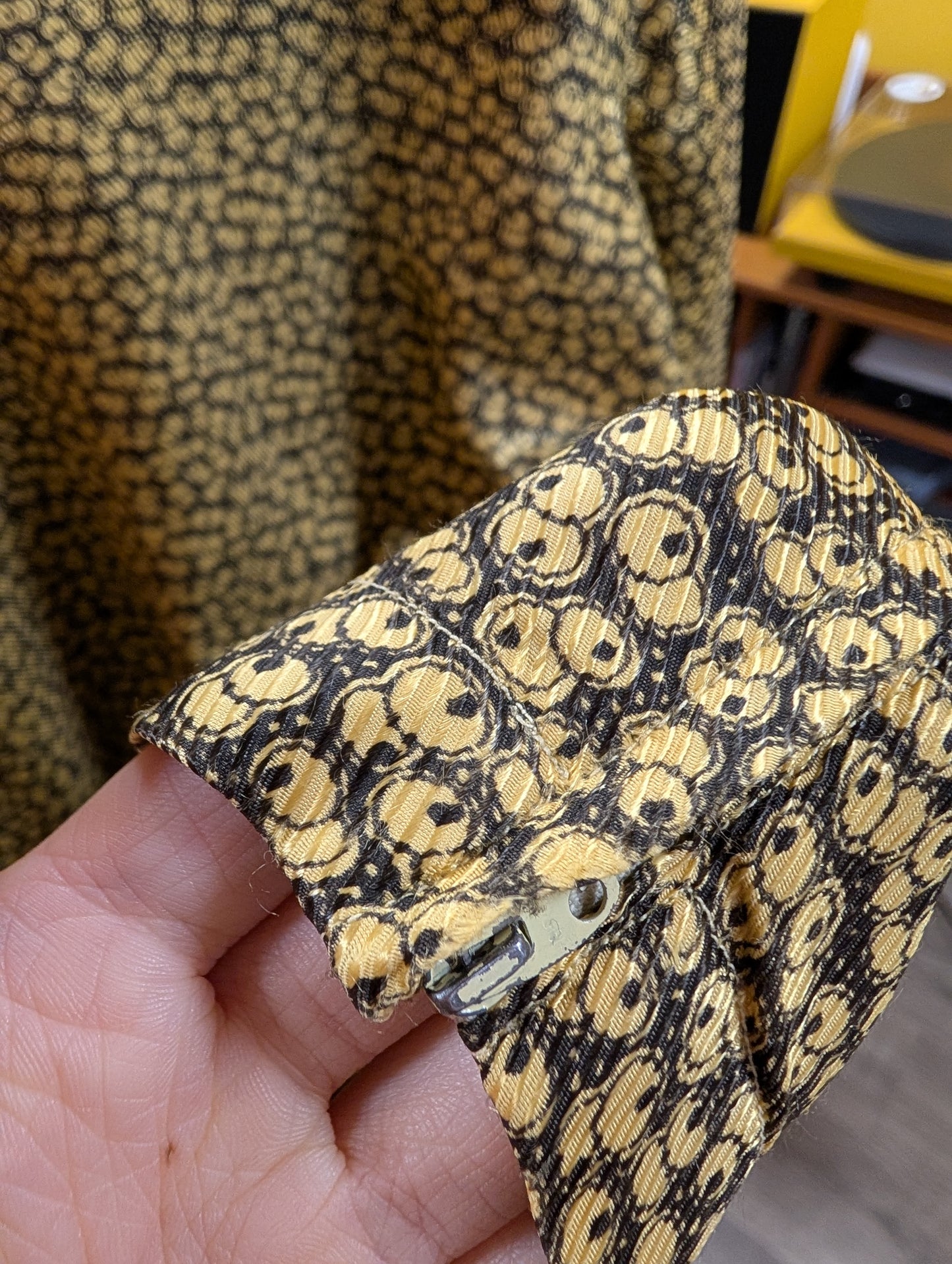 Incredible 1960s Mr Fish roll neck top