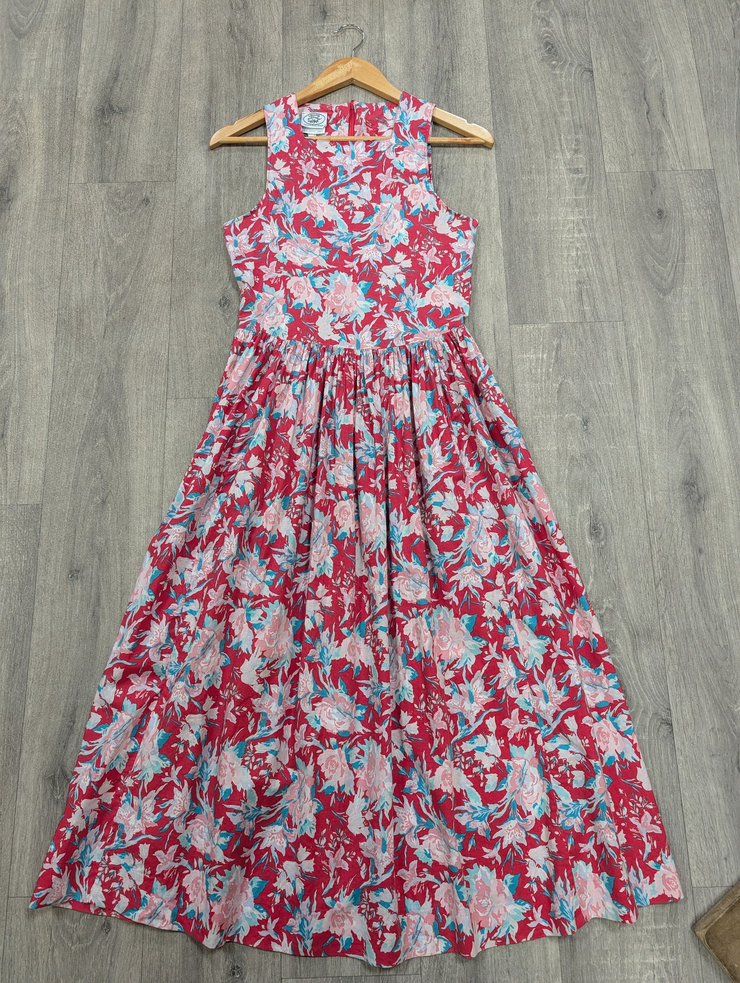 1980s Laura Ashley floral cotton dress - XS/6