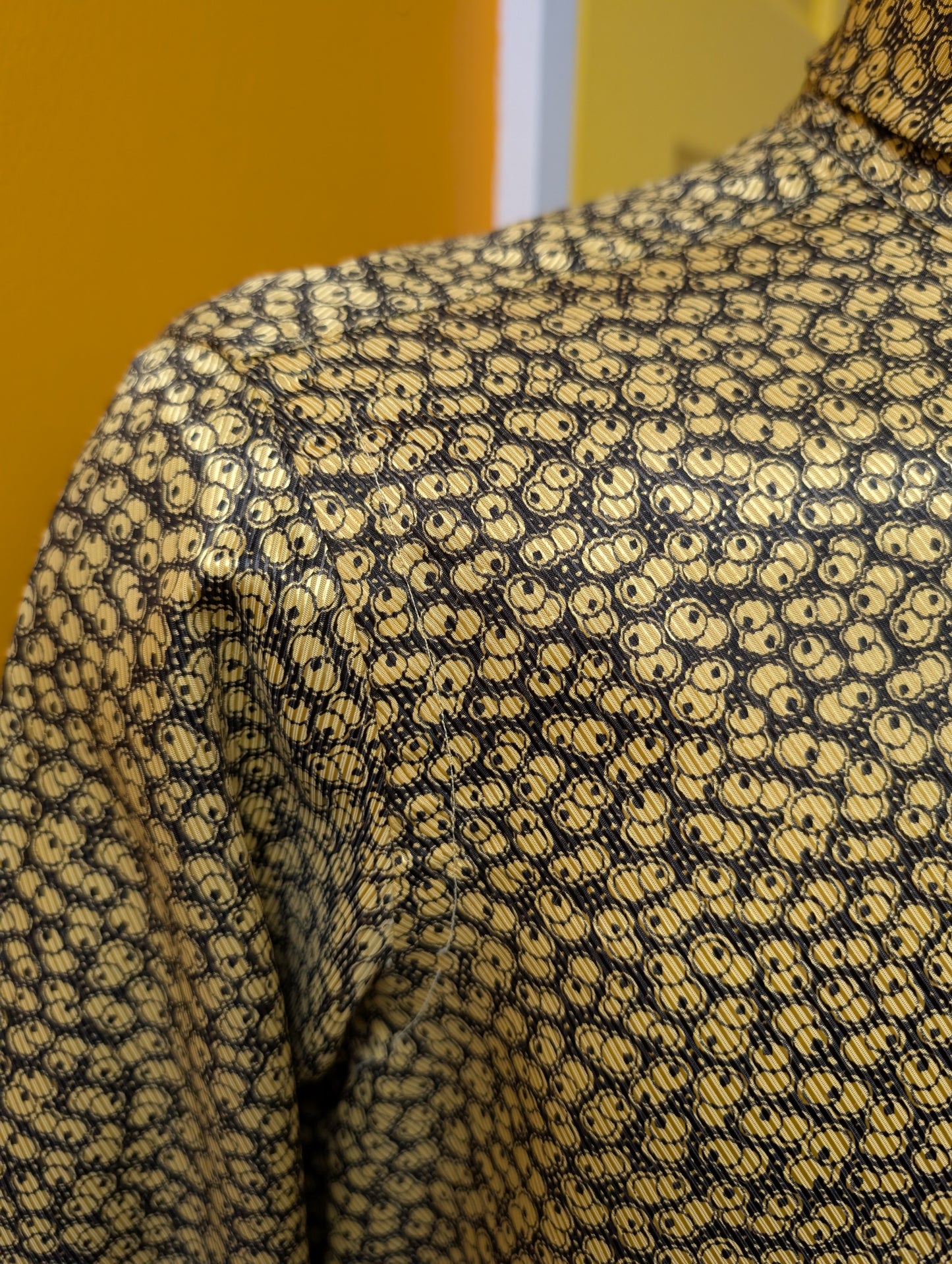 Incredible 1960s Mr Fish roll neck top