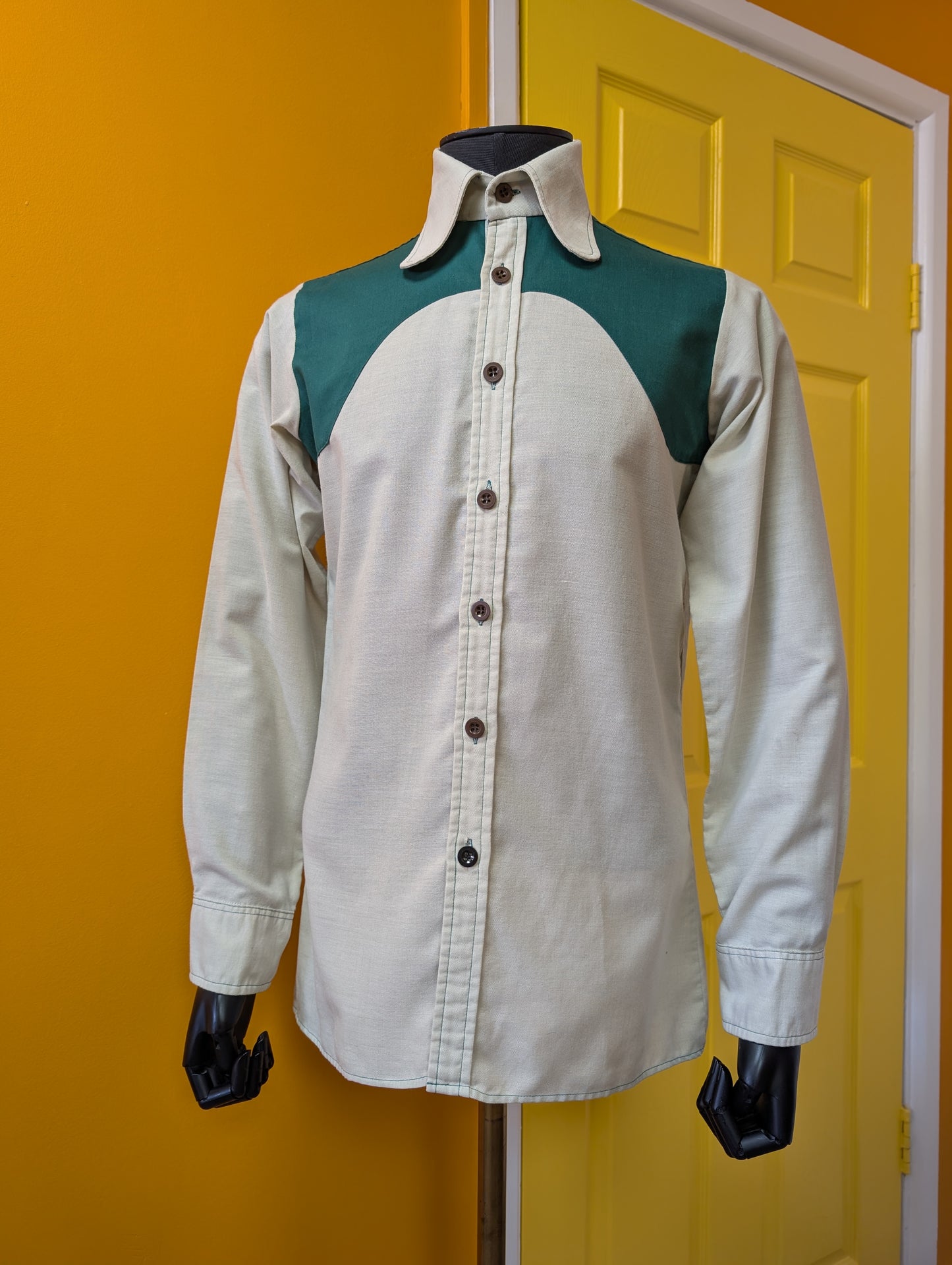 1970s Ben Sherman beagle collar shirt