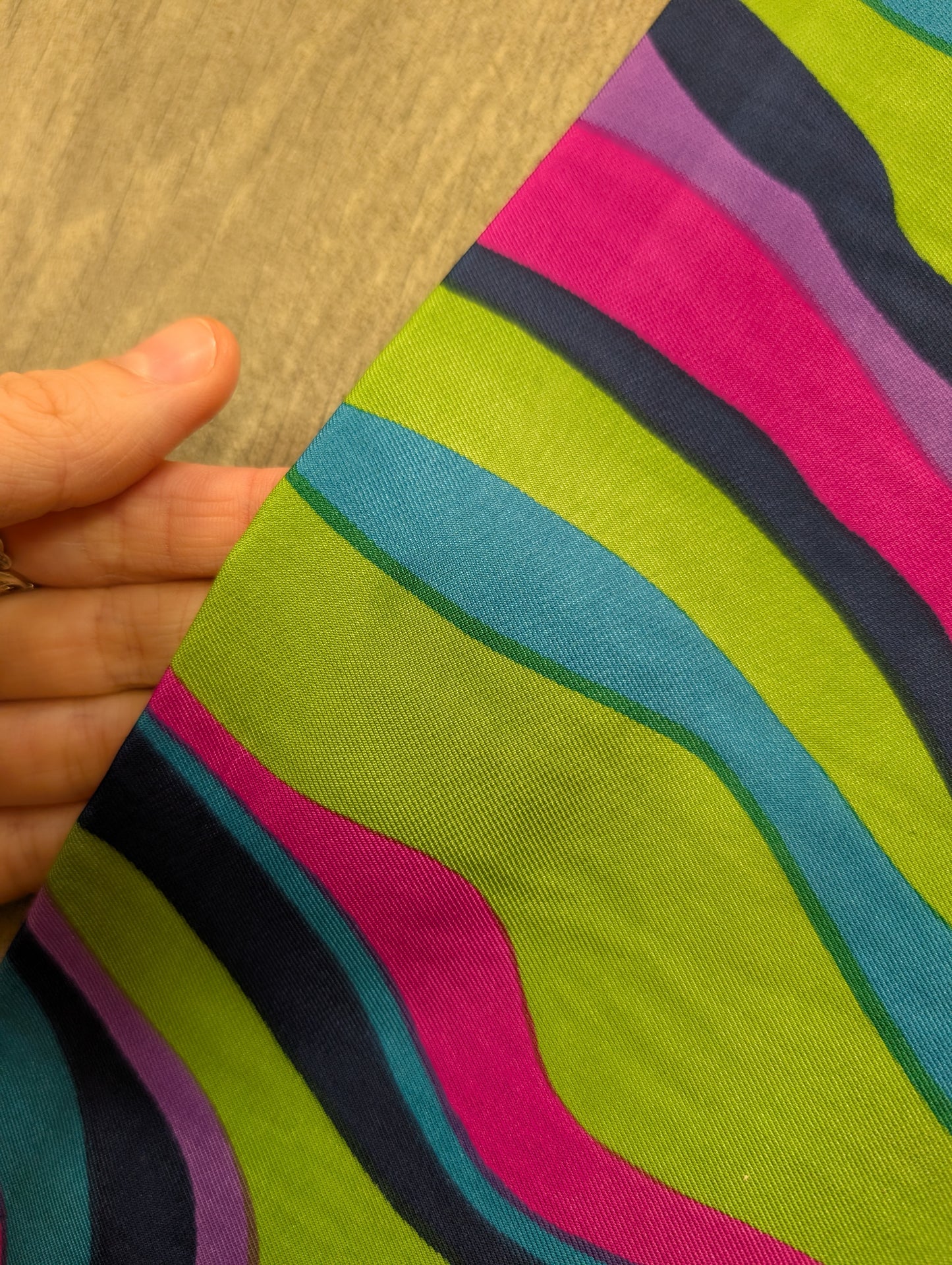 1960s Psychedelic scarf