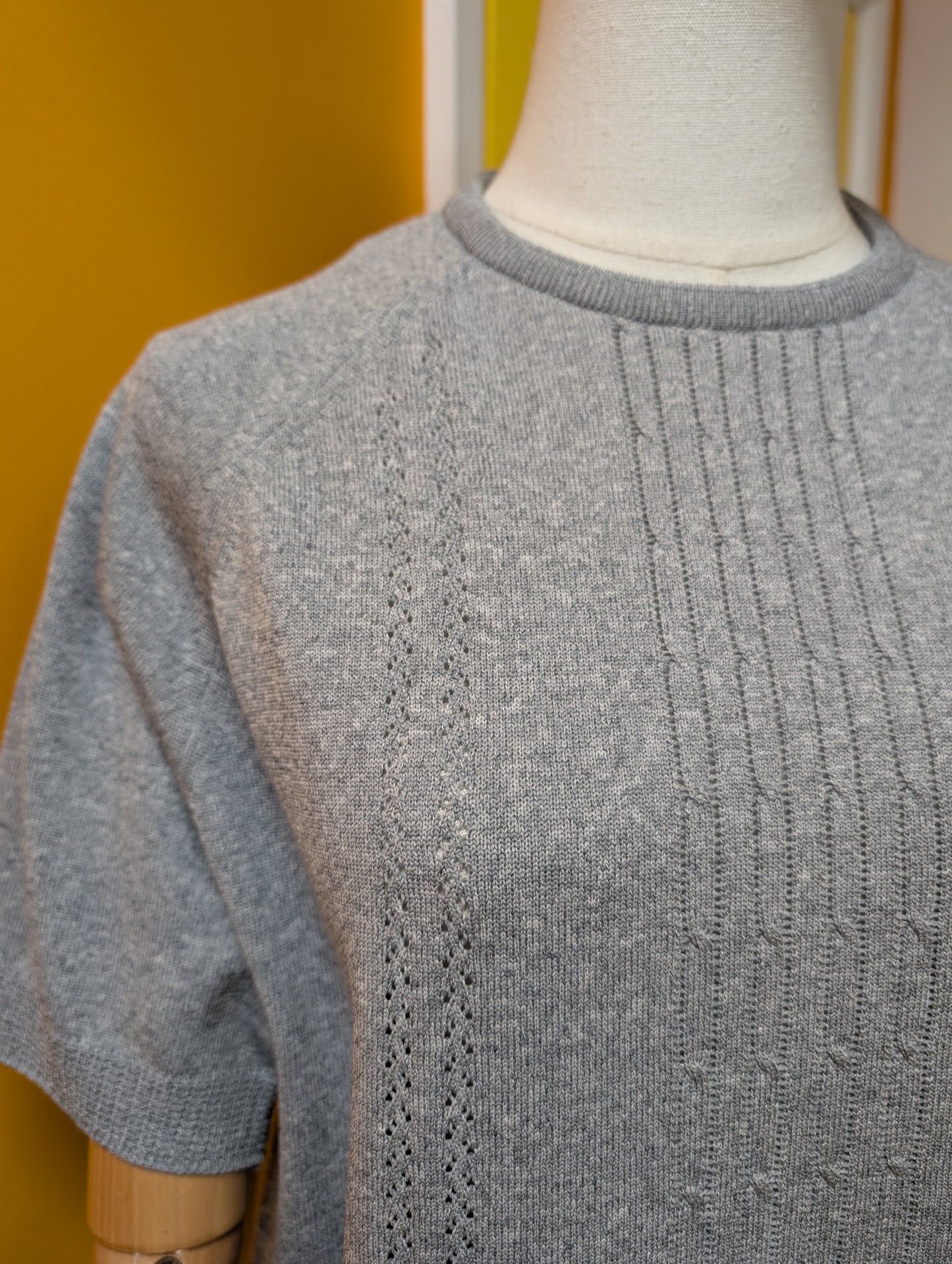 Gilwear grey nylon jumper -M/L
