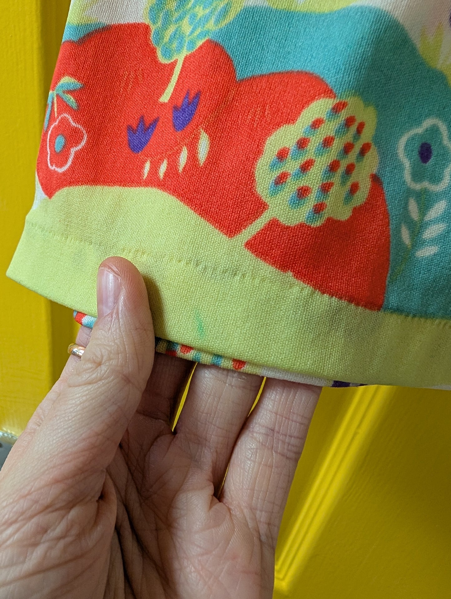 1970s RSC psychedelic novelty print shirt - M