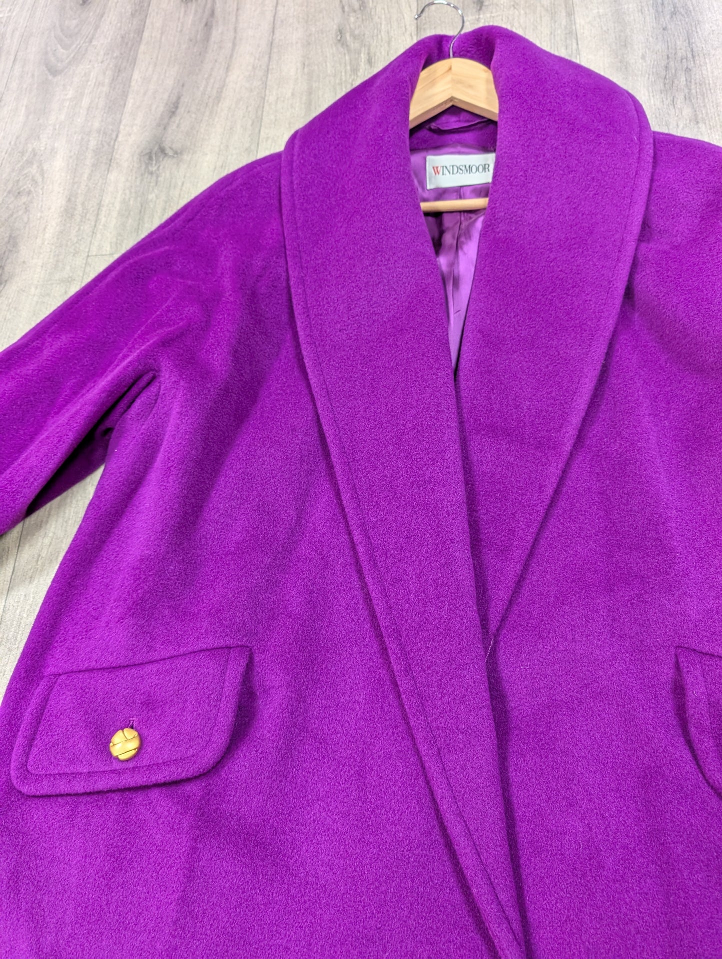 Glorious 1980s Windsmoor wrap coat