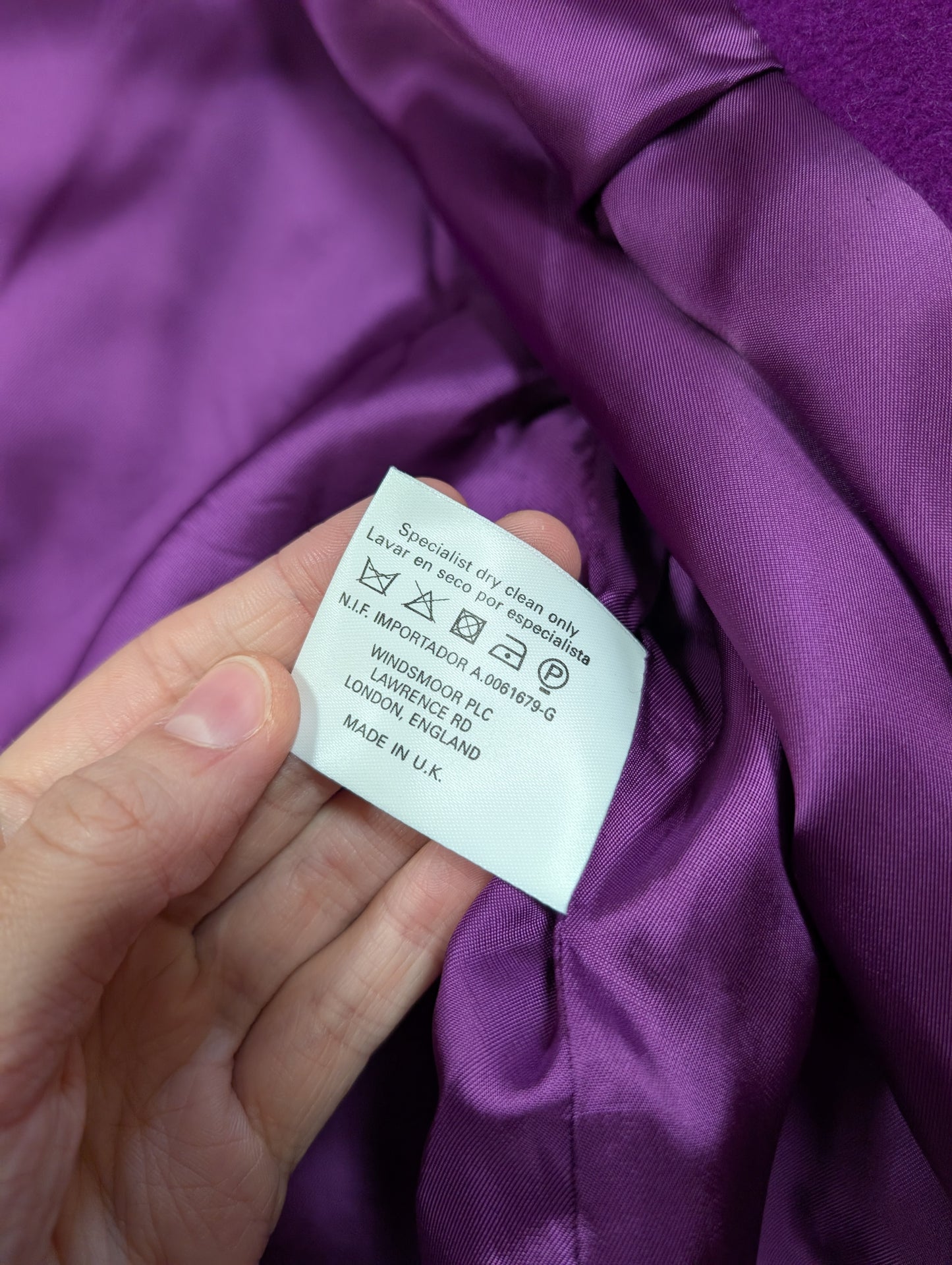 Glorious 1980s Windsmoor wrap coat