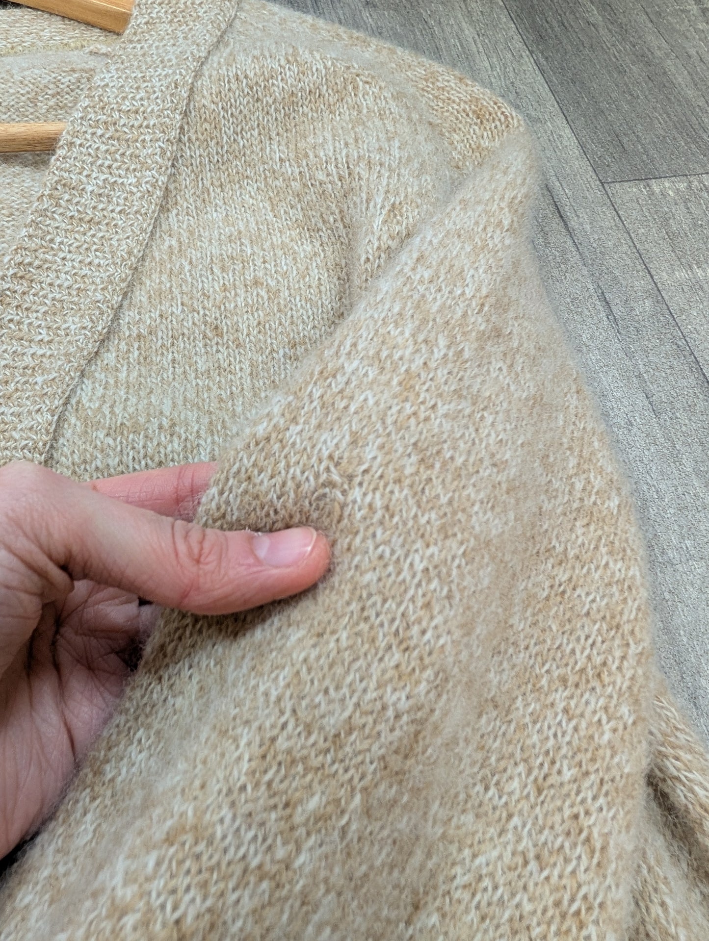 60s/70s St Michael shetland wool cardigan - XS/S