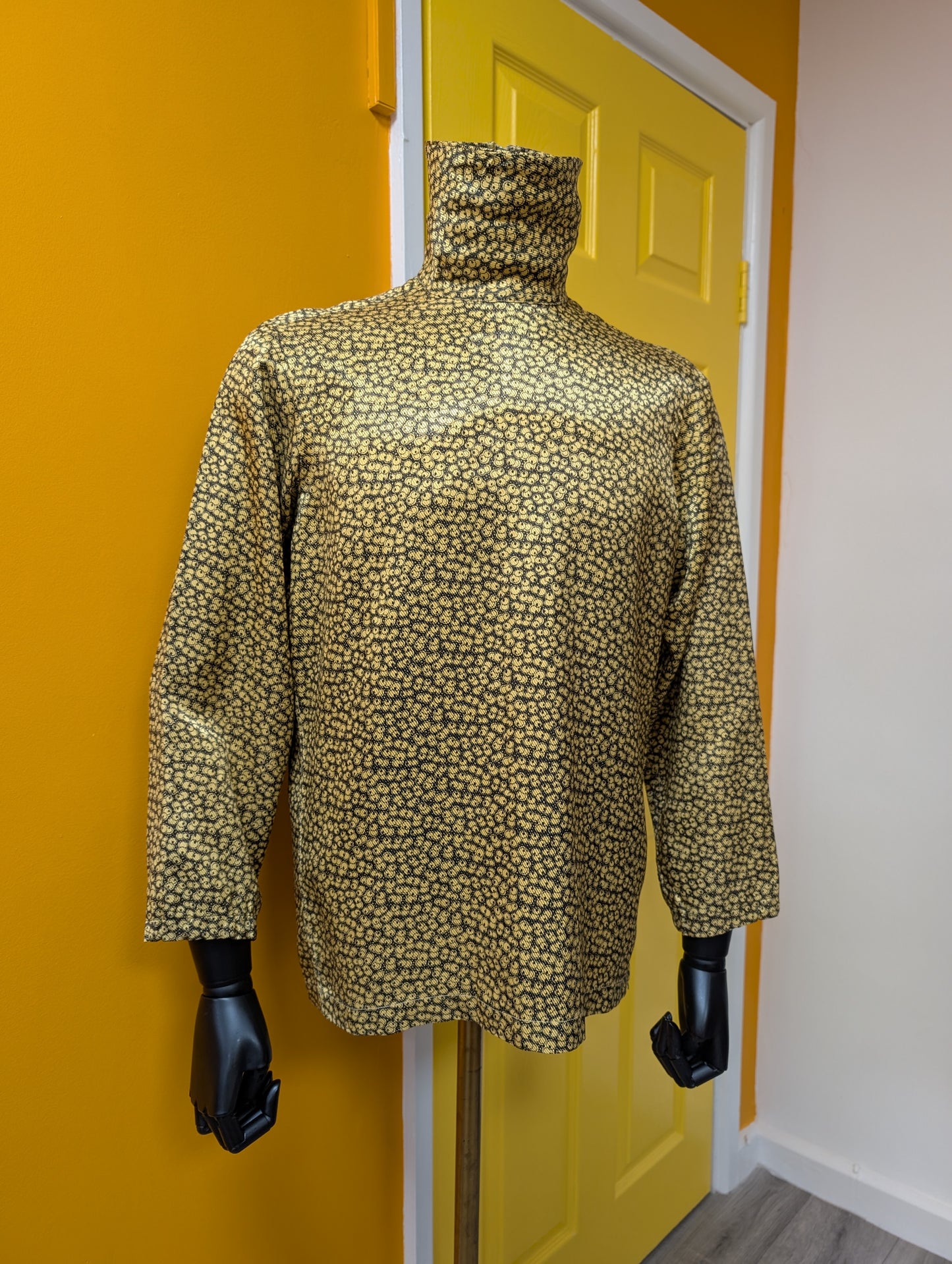 Incredible 1960s Mr Fish roll neck top