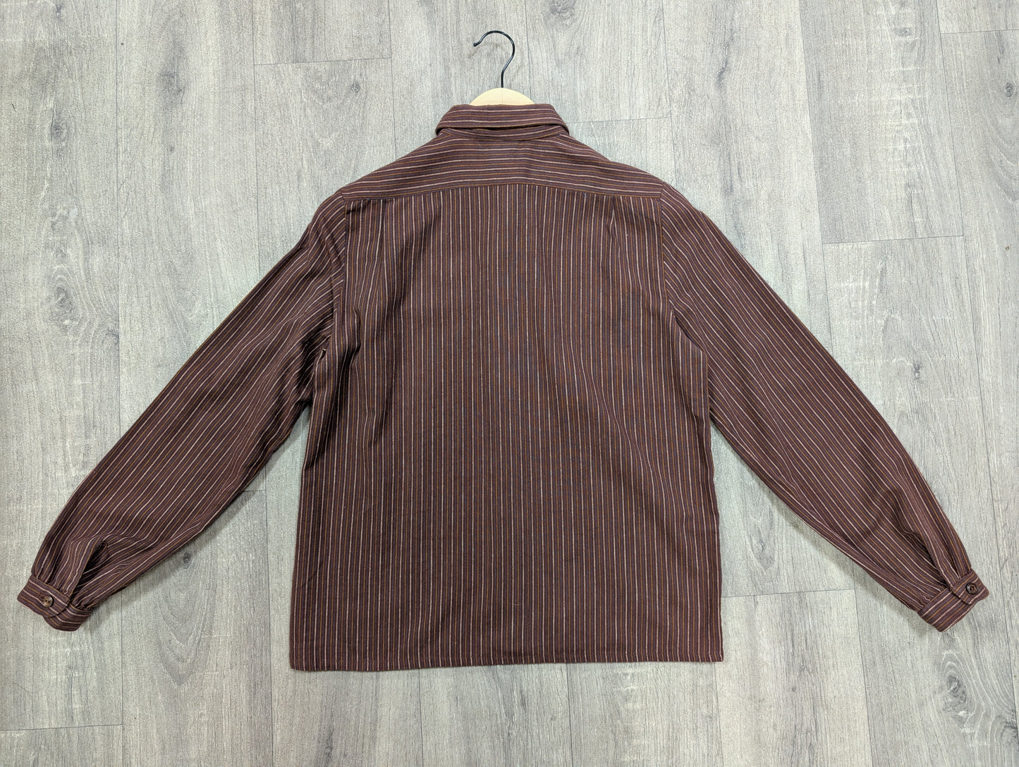 1980s St Michael brushed cotton shirt - XS